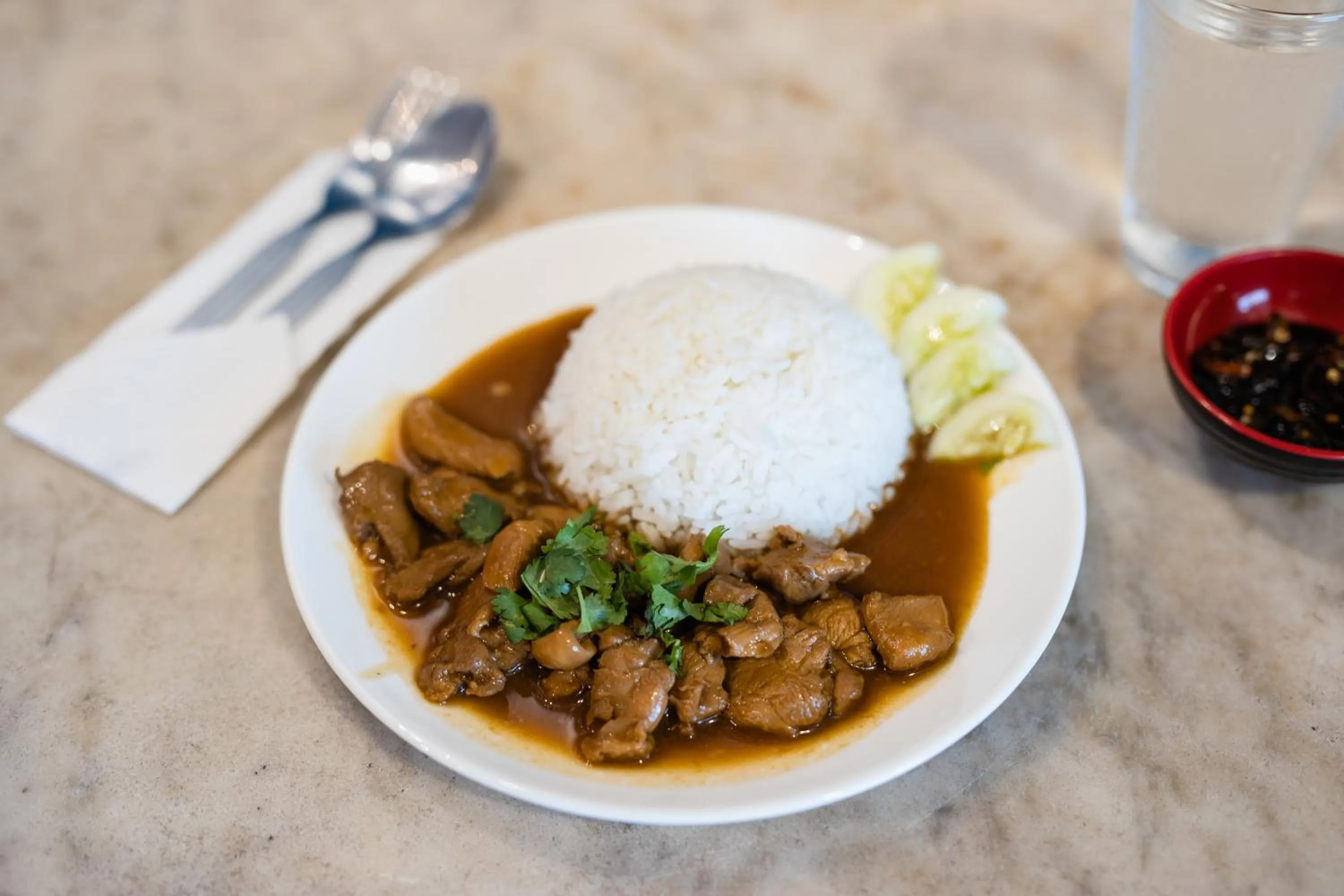 Food close-up in Every Surawong