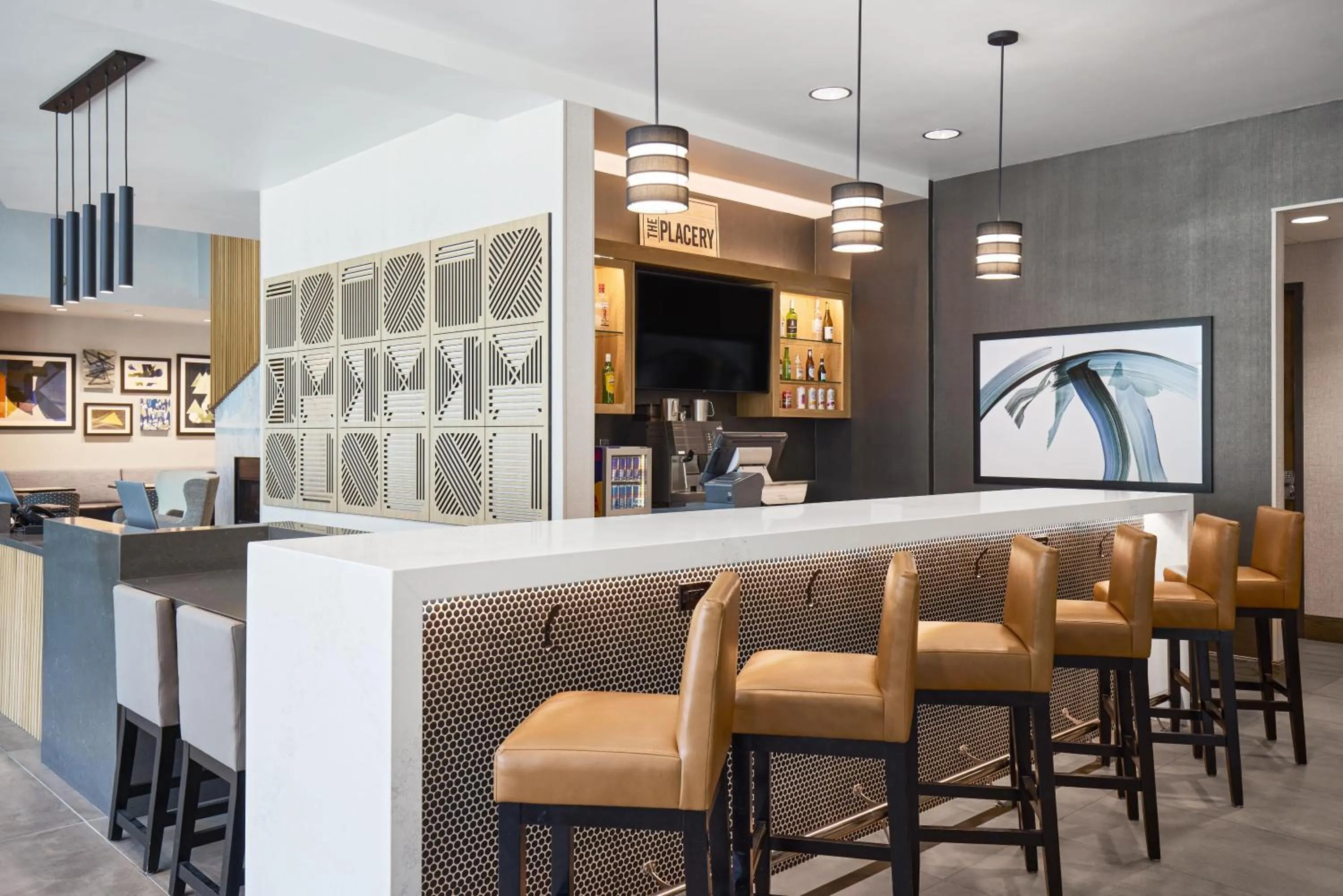 Lounge or bar in Hyatt Place Salt Lake City Downtown / The Gateway