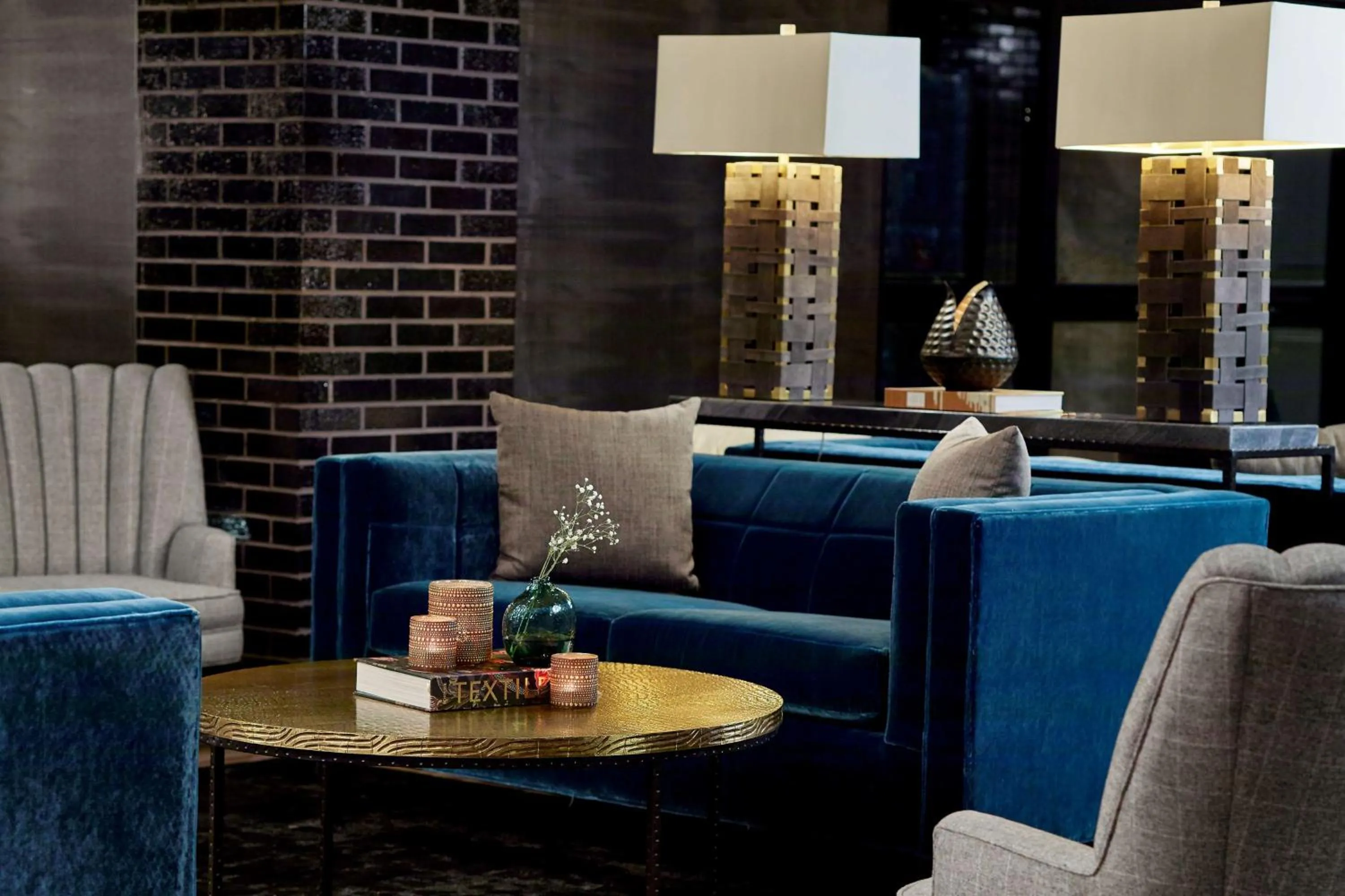 Lobby or reception in Cumberland House Knoxville, Tapestry Collection by Hilton