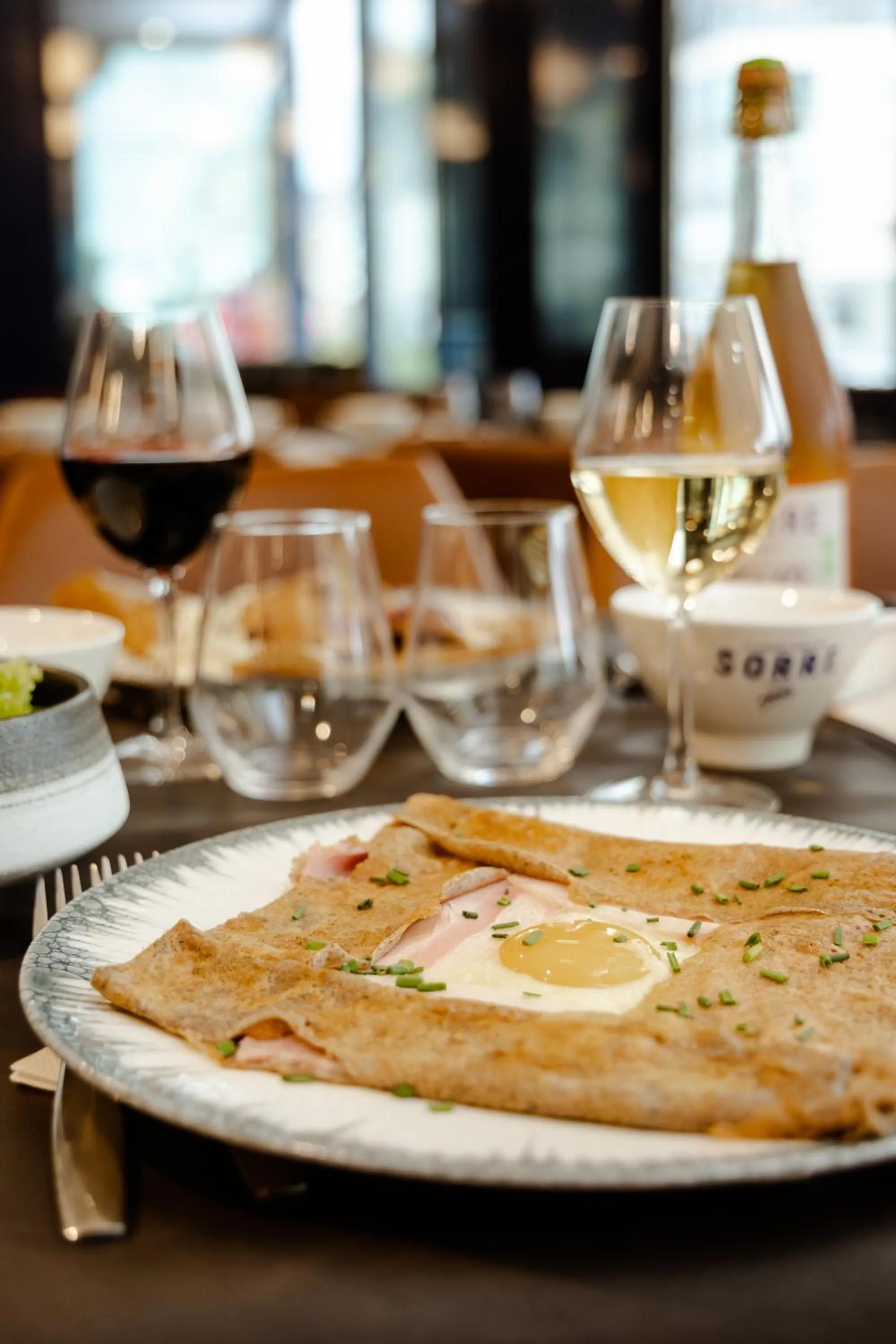 Food in La Marinière Hôtel Restaurant