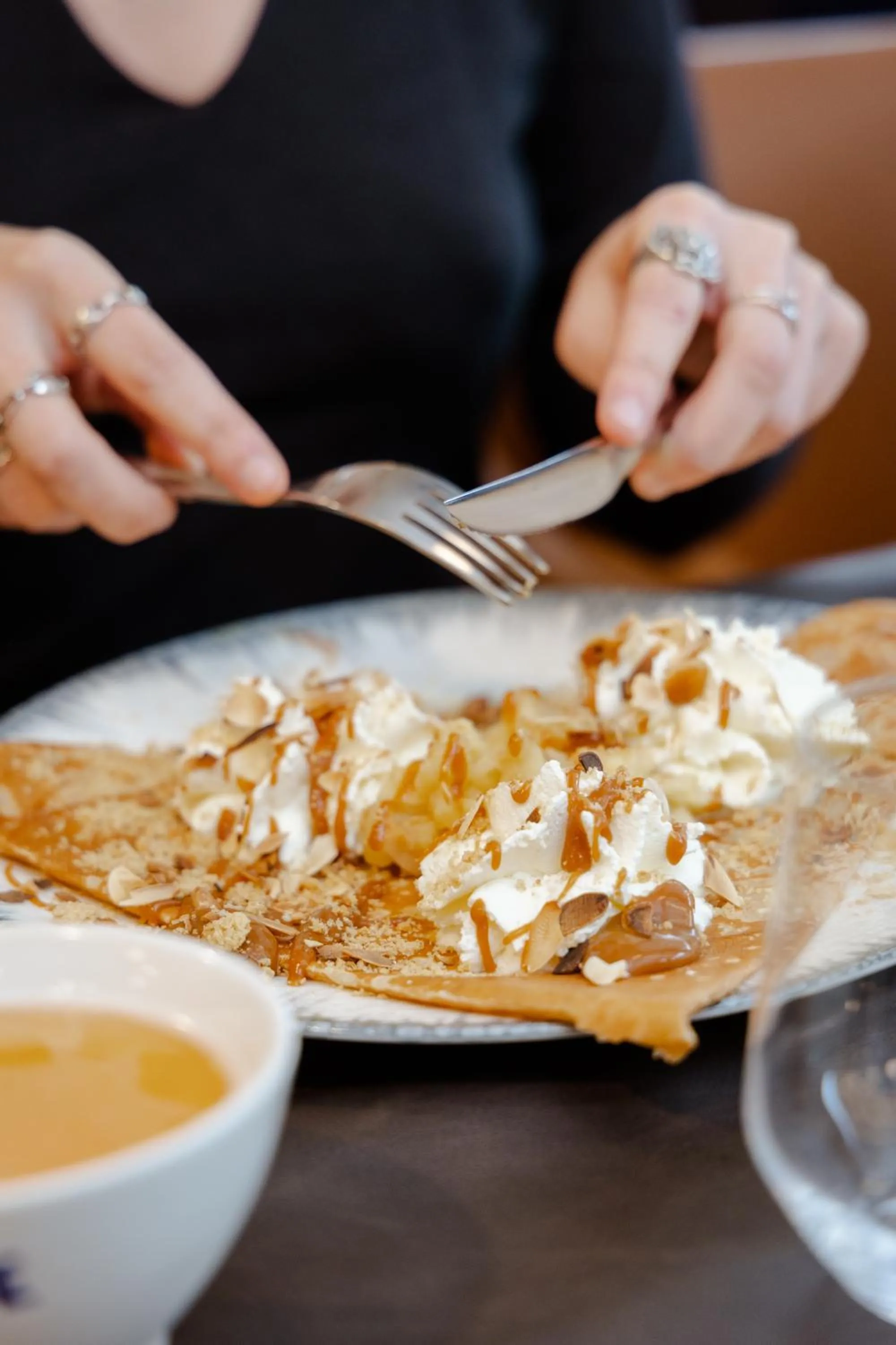 Food in La Marinière Hôtel Restaurant