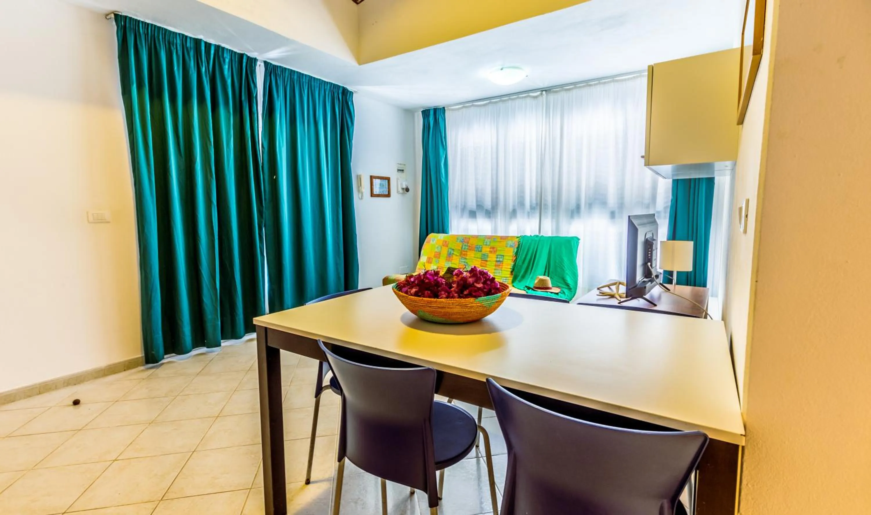 Living room in Nautilus Aparthotel