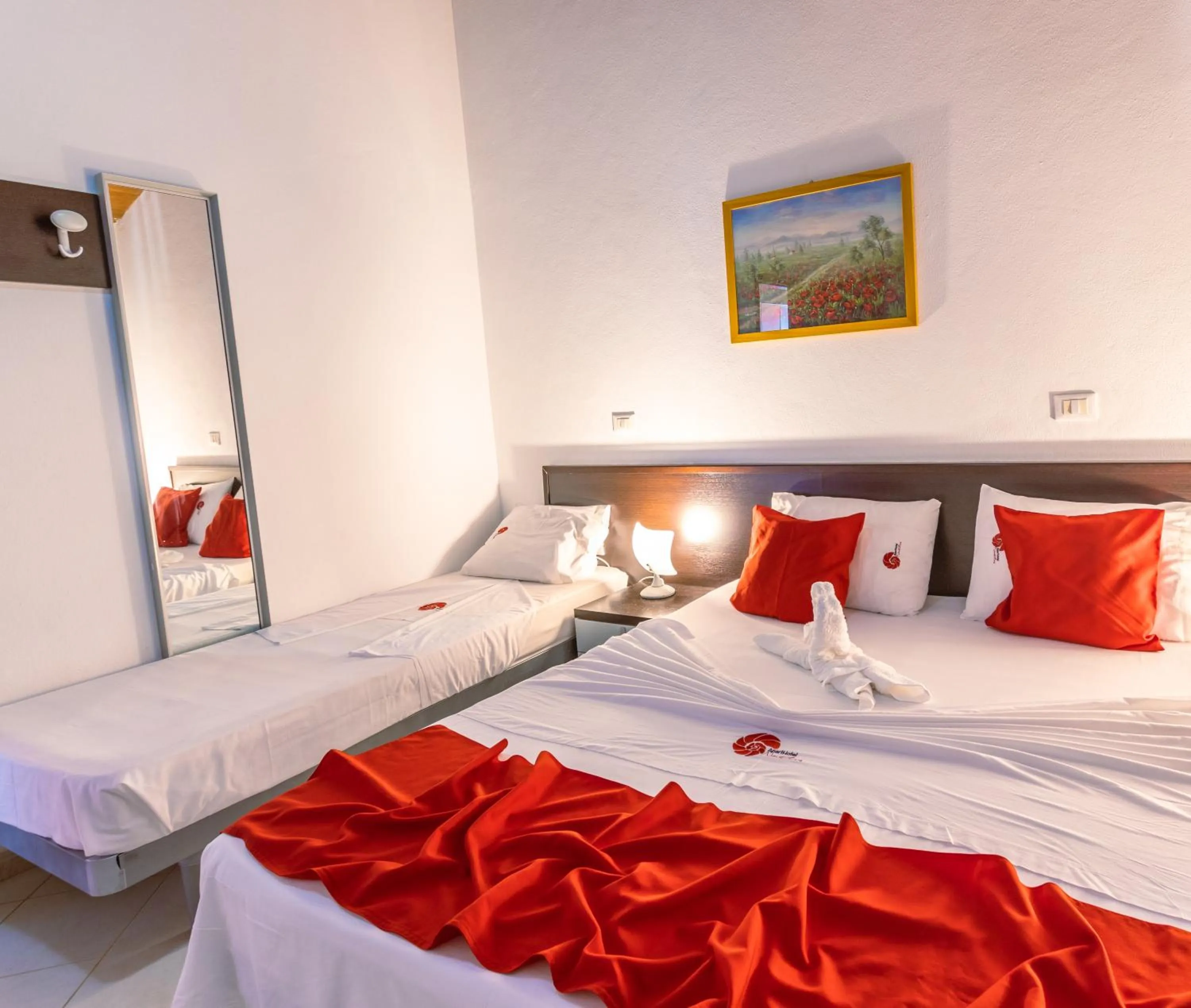 Bedroom in Nautilus Aparthotel