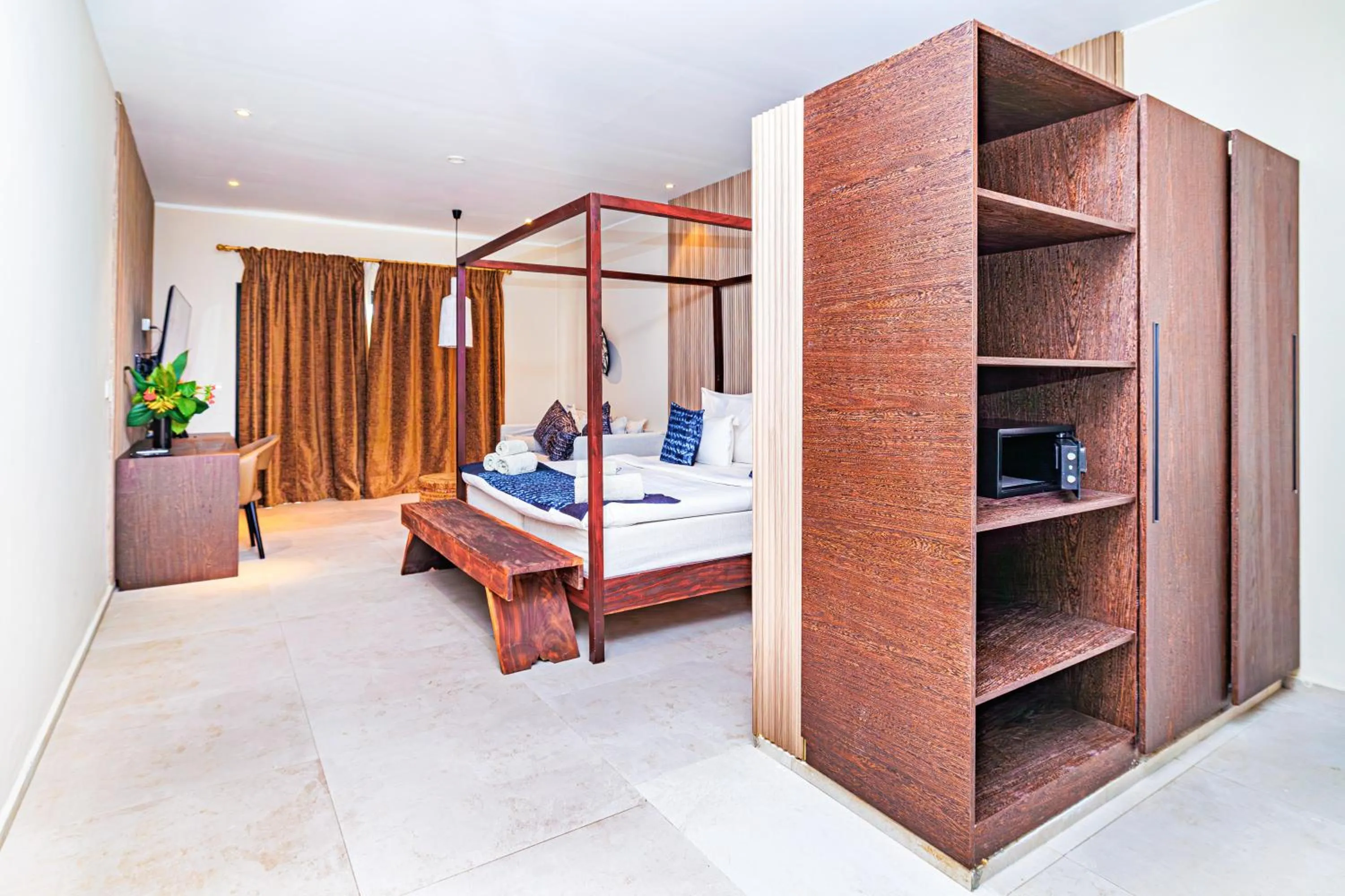 View (from property/room), Bed in Tamala Beach Resort