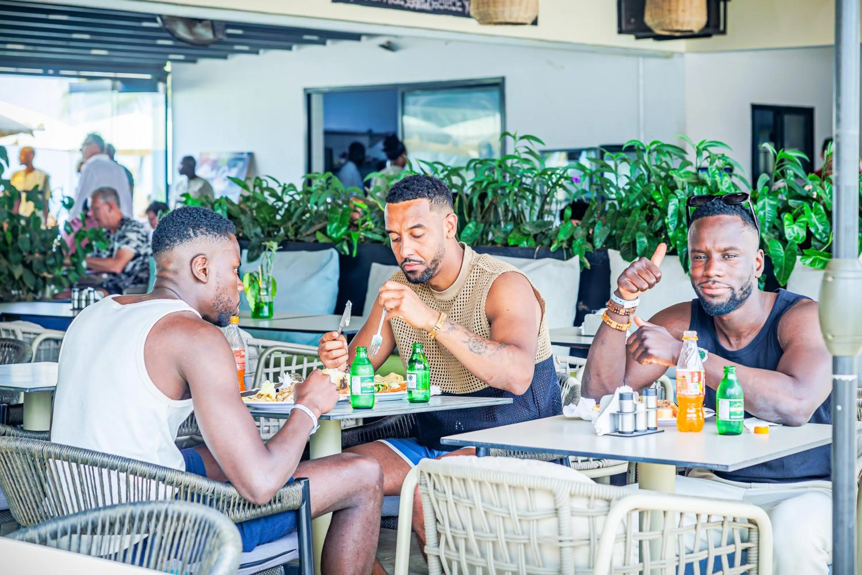 Restaurant/places to eat in Tamala Beach Resort