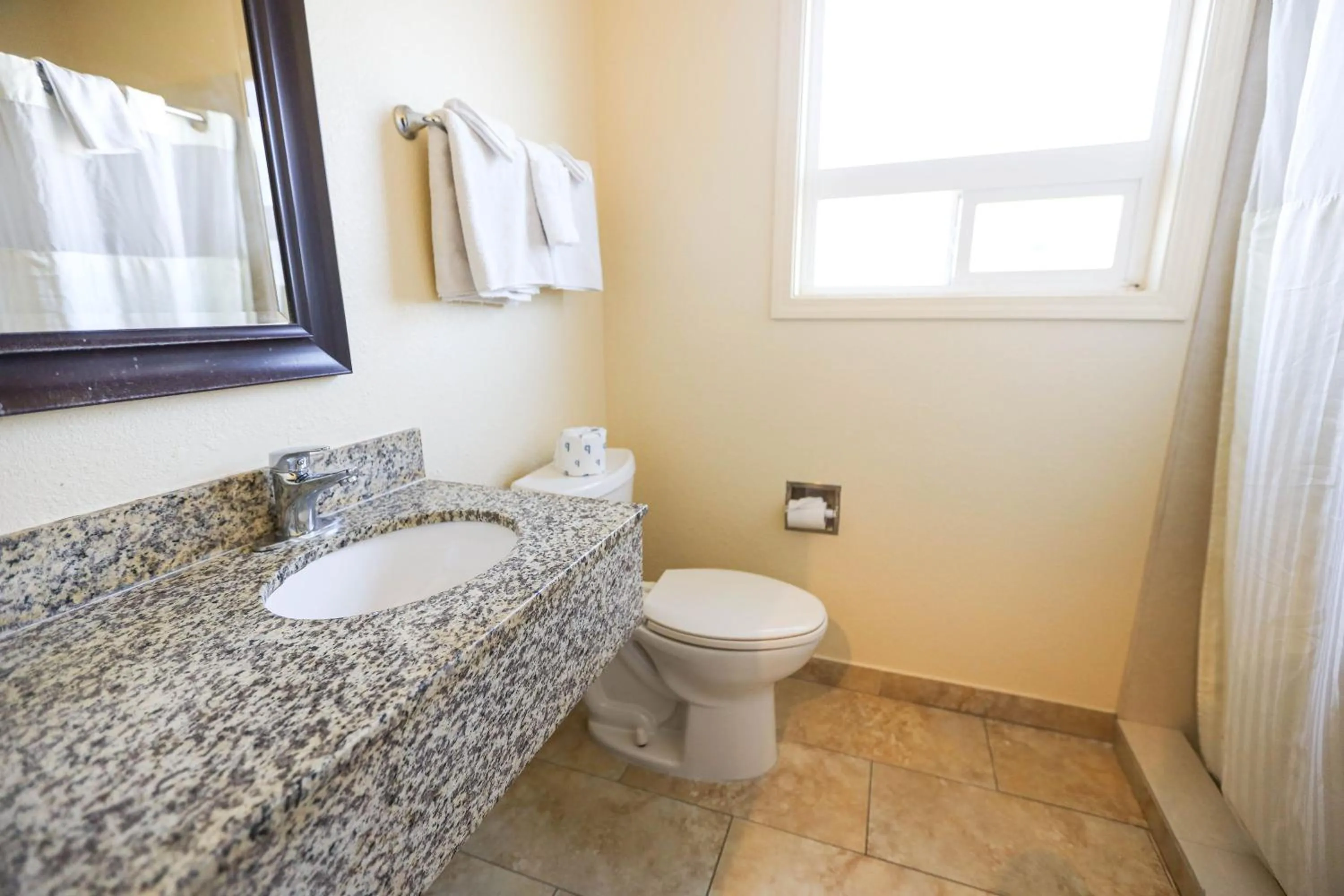 Toilet in Sky Riders Motel