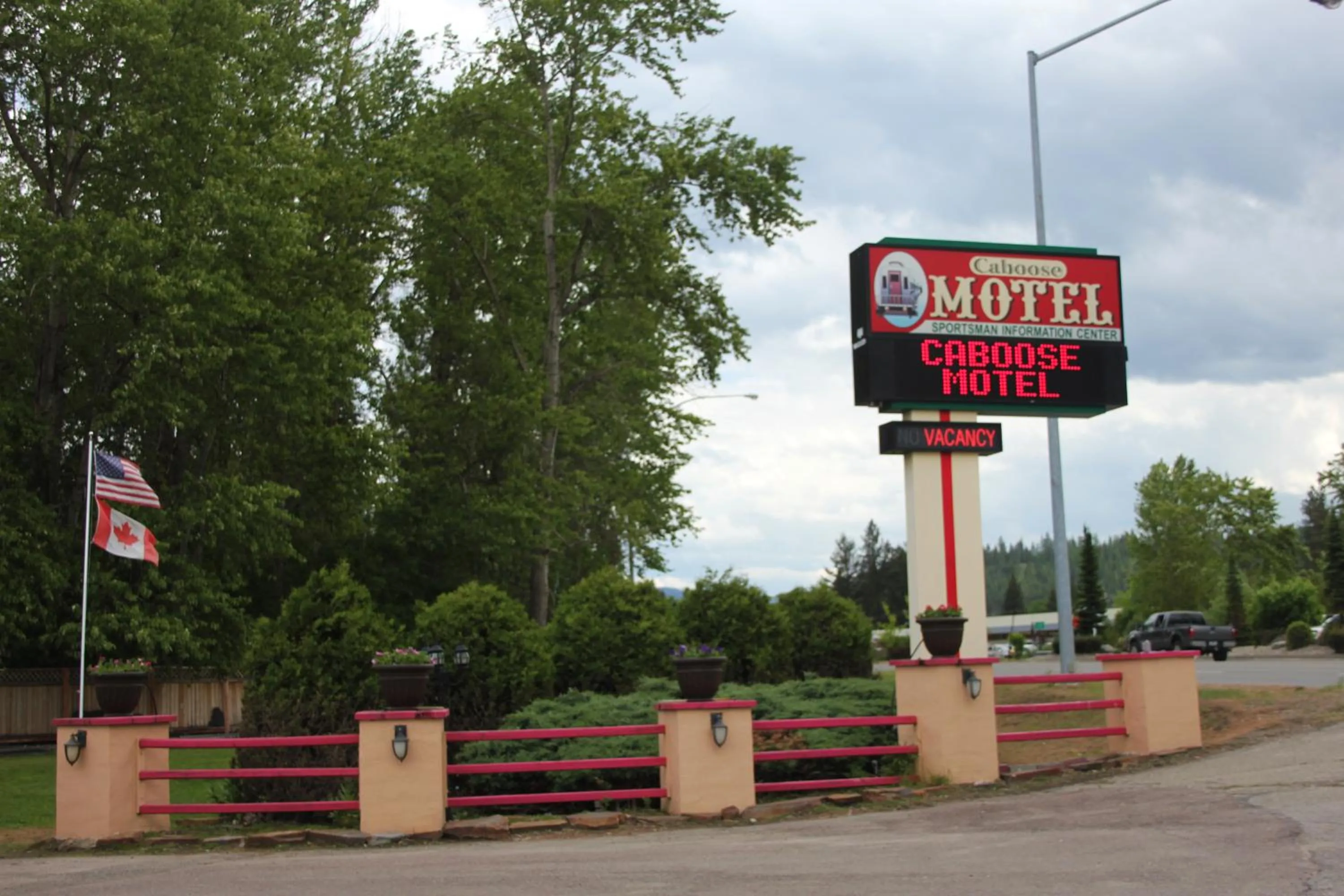 Facade/entrance in Caboose Motel