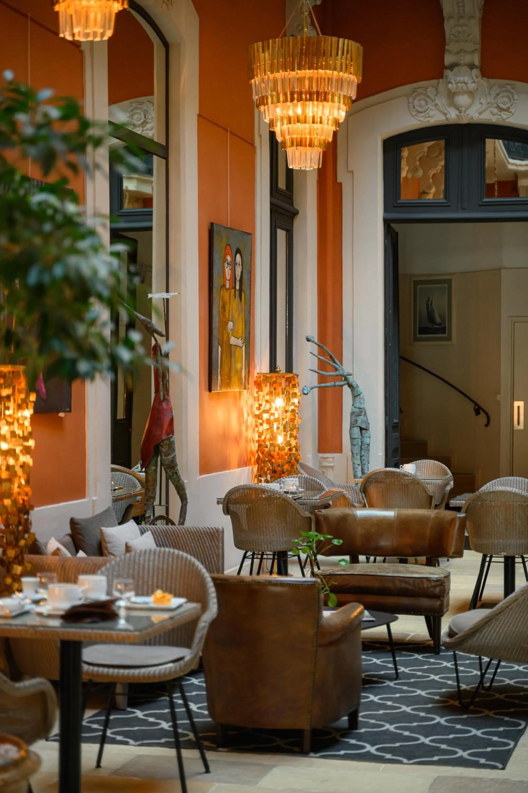 Property building in Le Grand Hotel