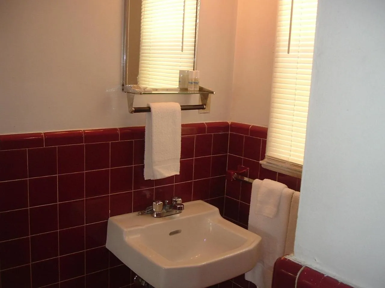 Bathroom in Fels Three Crown Motel