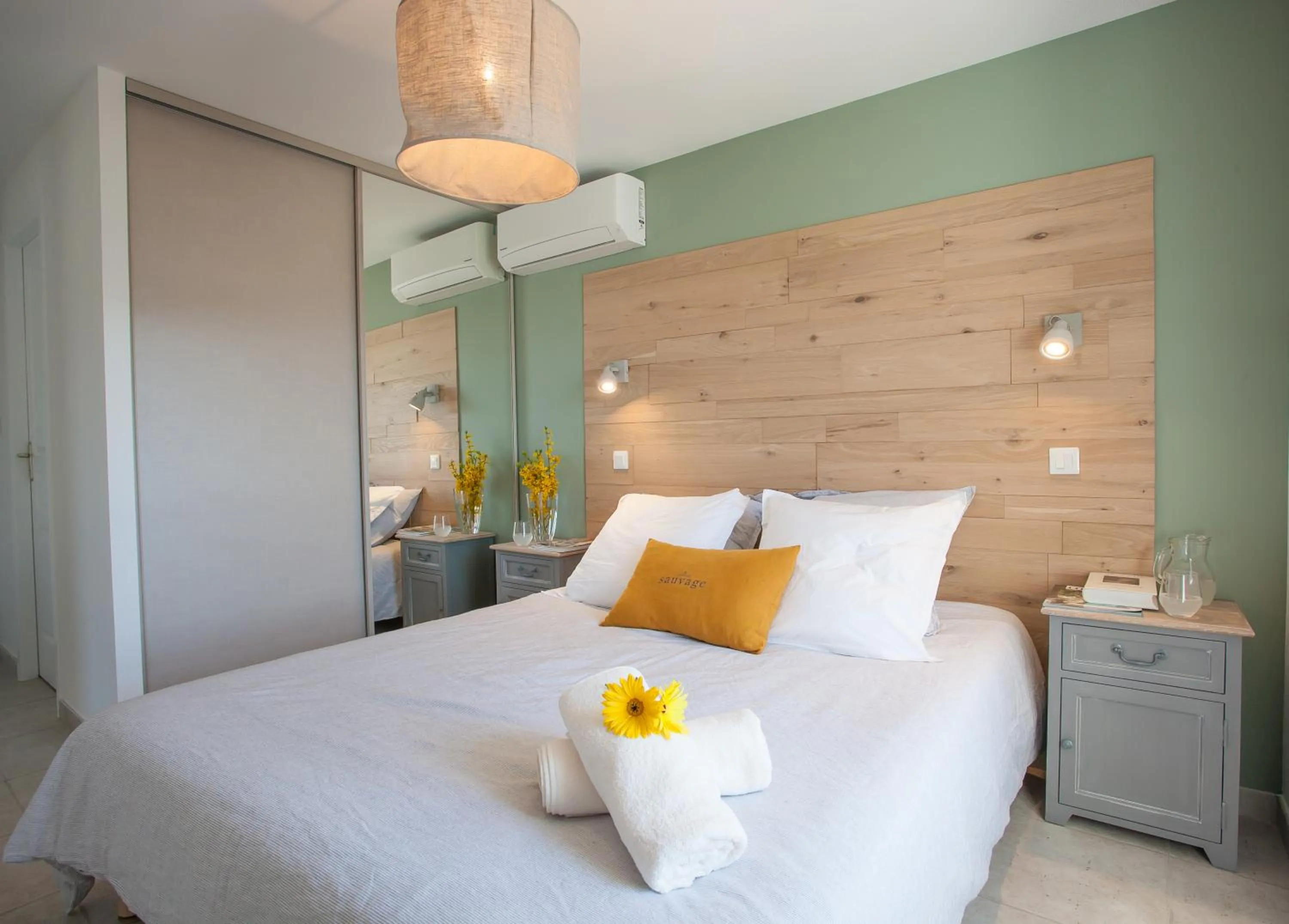 Bed in Clos Olivier de Serres