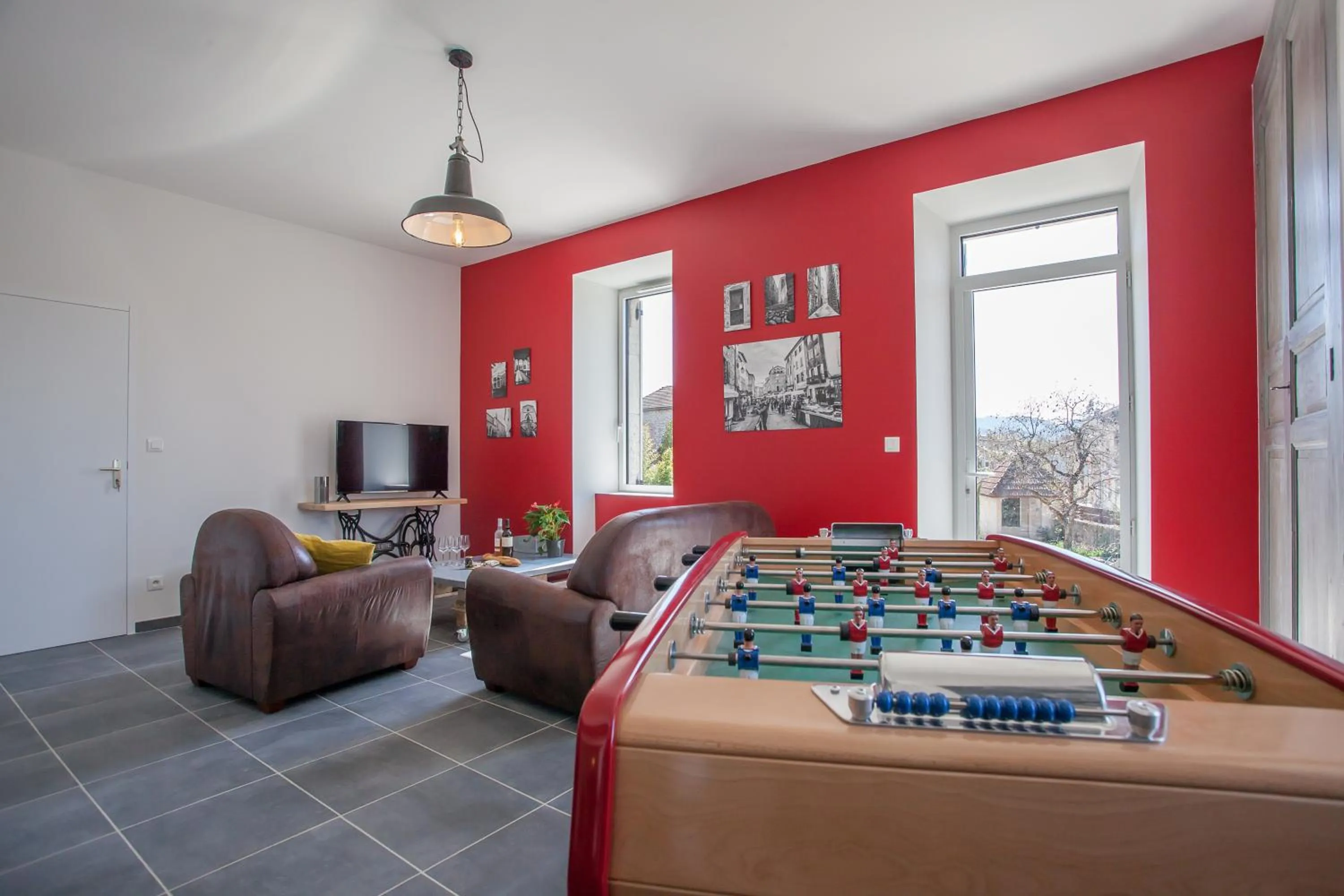 Living room in Clos Olivier de Serres