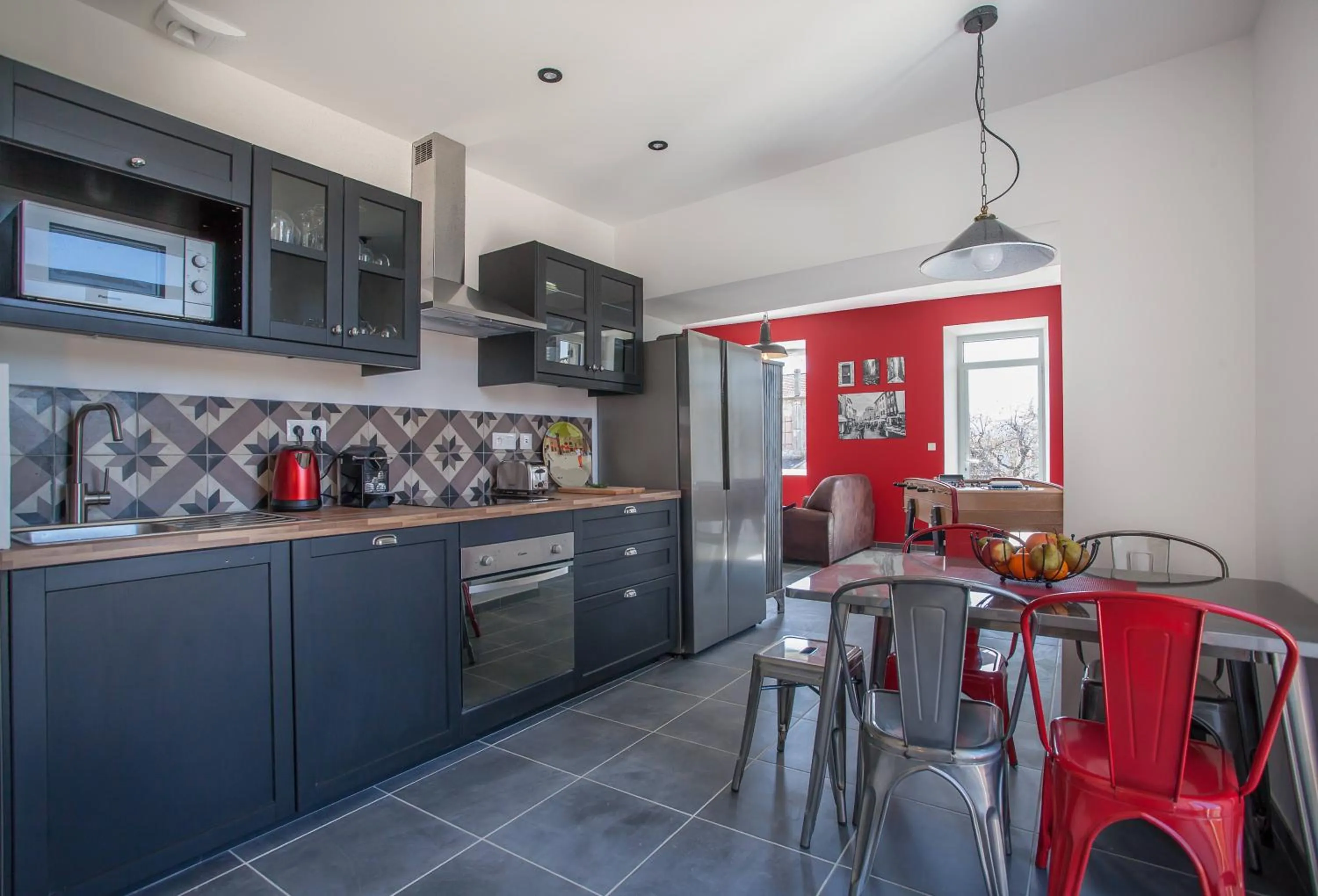 Living room in Clos Olivier de Serres