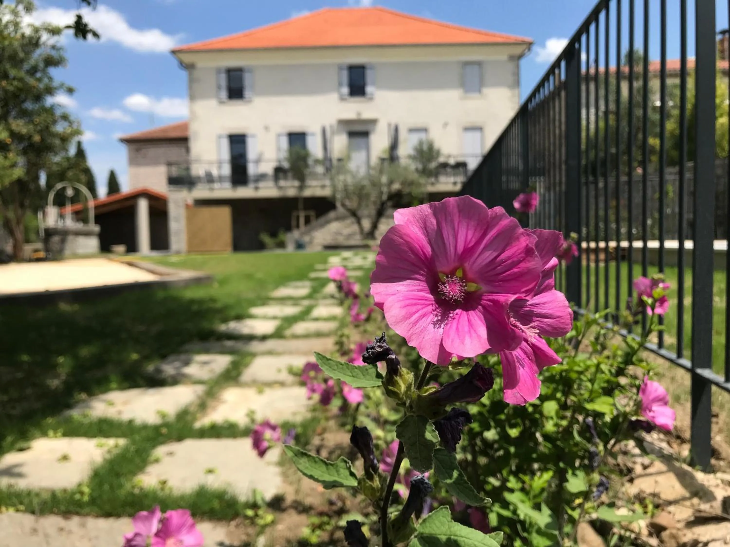 Garden in Clos Olivier de Serres