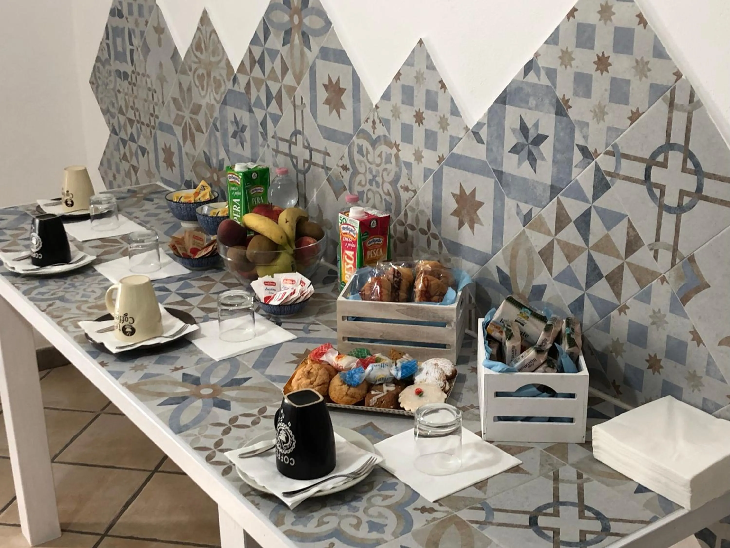 Breakfast in Le terre cotte