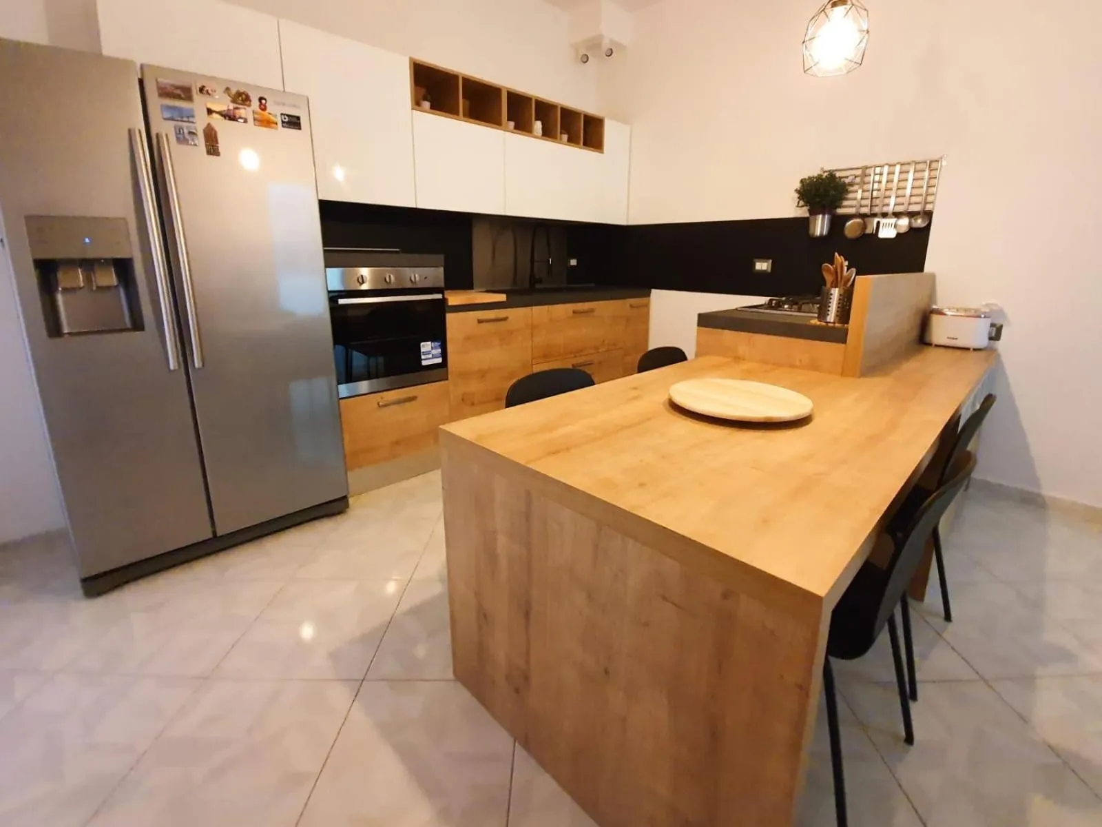 Kitchen or kitchenette in B&B TERRA DI MITI