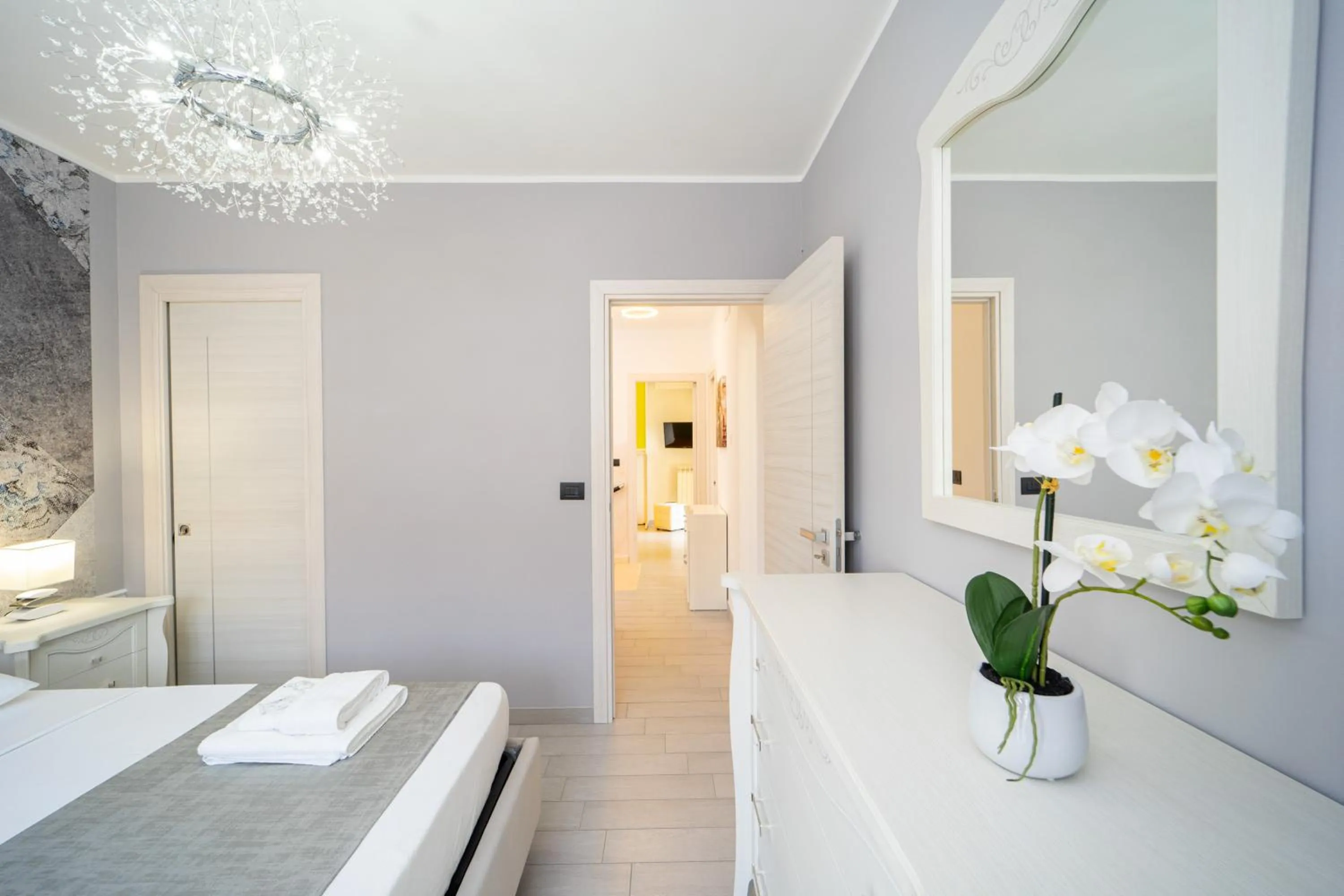 Bed in B&B Golden House & spa