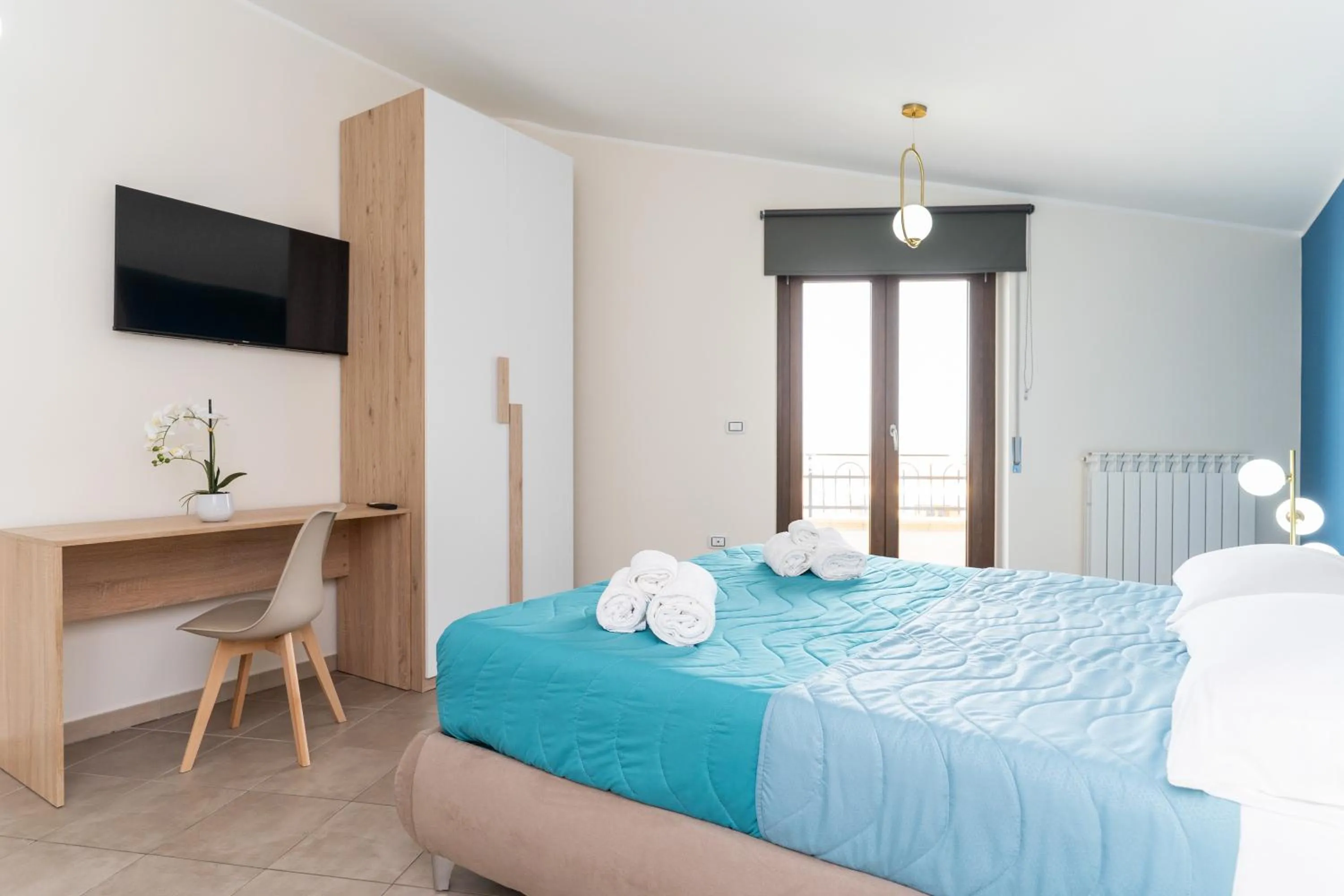 Bed in B&B Golden House & spa