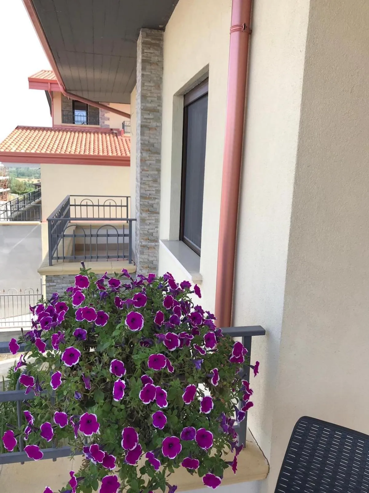 Balcony/Terrace in B&B Golden House & spa