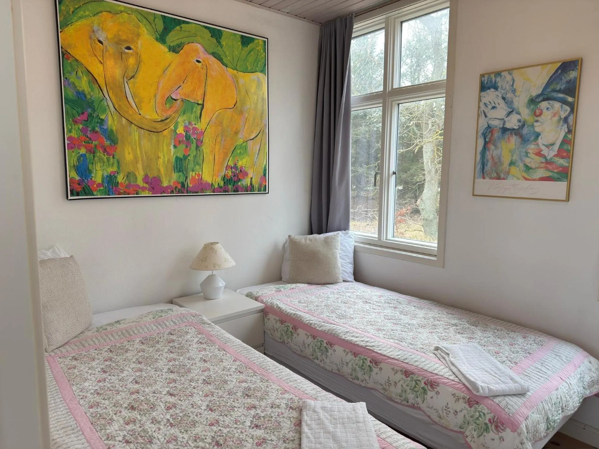 Bed in Skærven Beachfront Apartments and Cottage