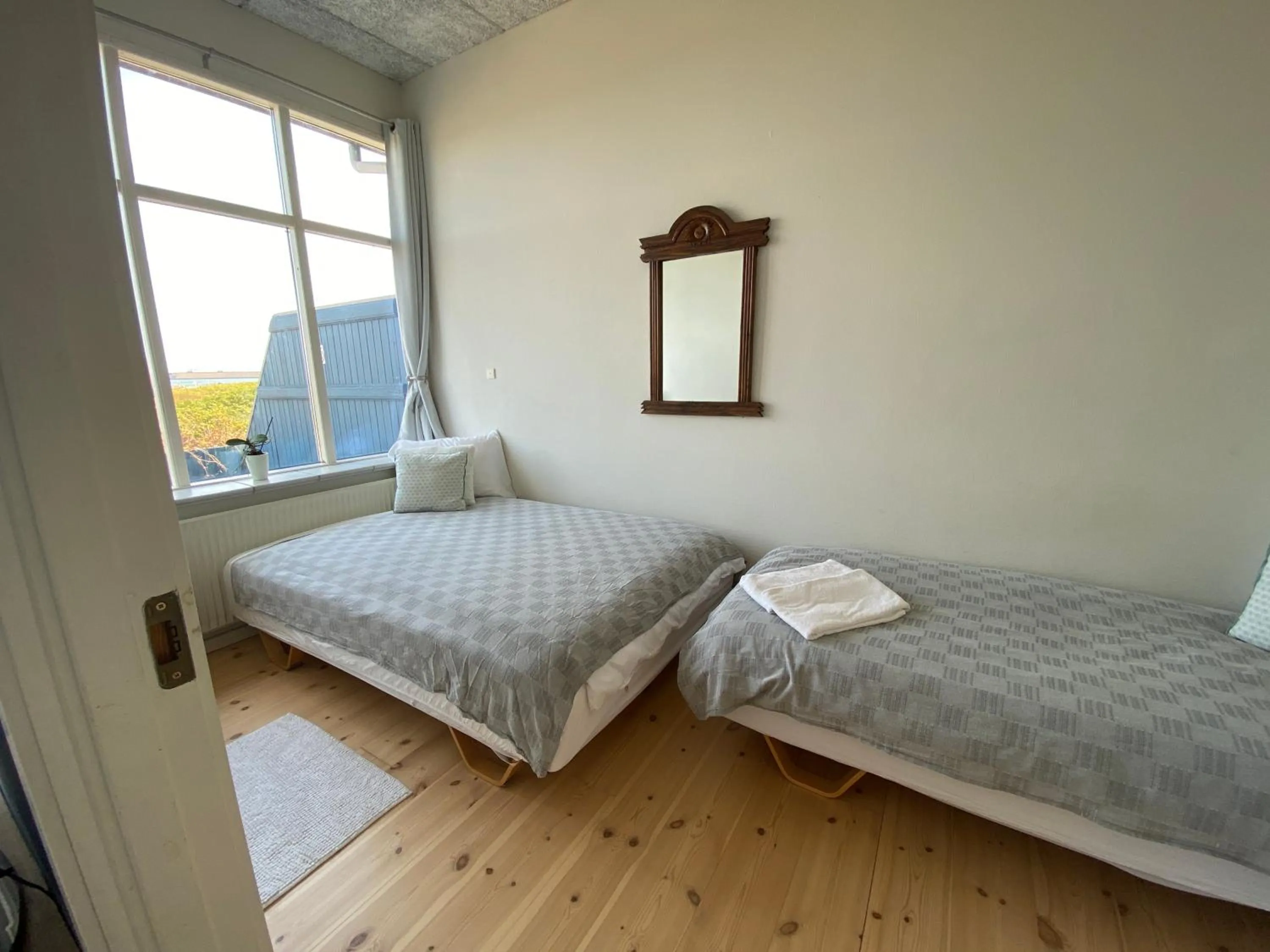 Bed in Skærven Beachfront Apartments and Cottage