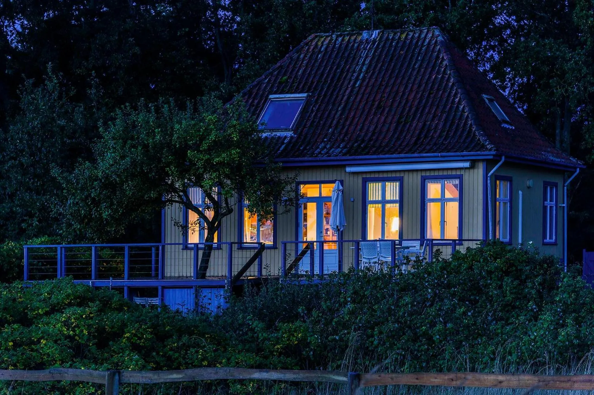 Property building in Skærven Beachfront Apartments and Cottage
