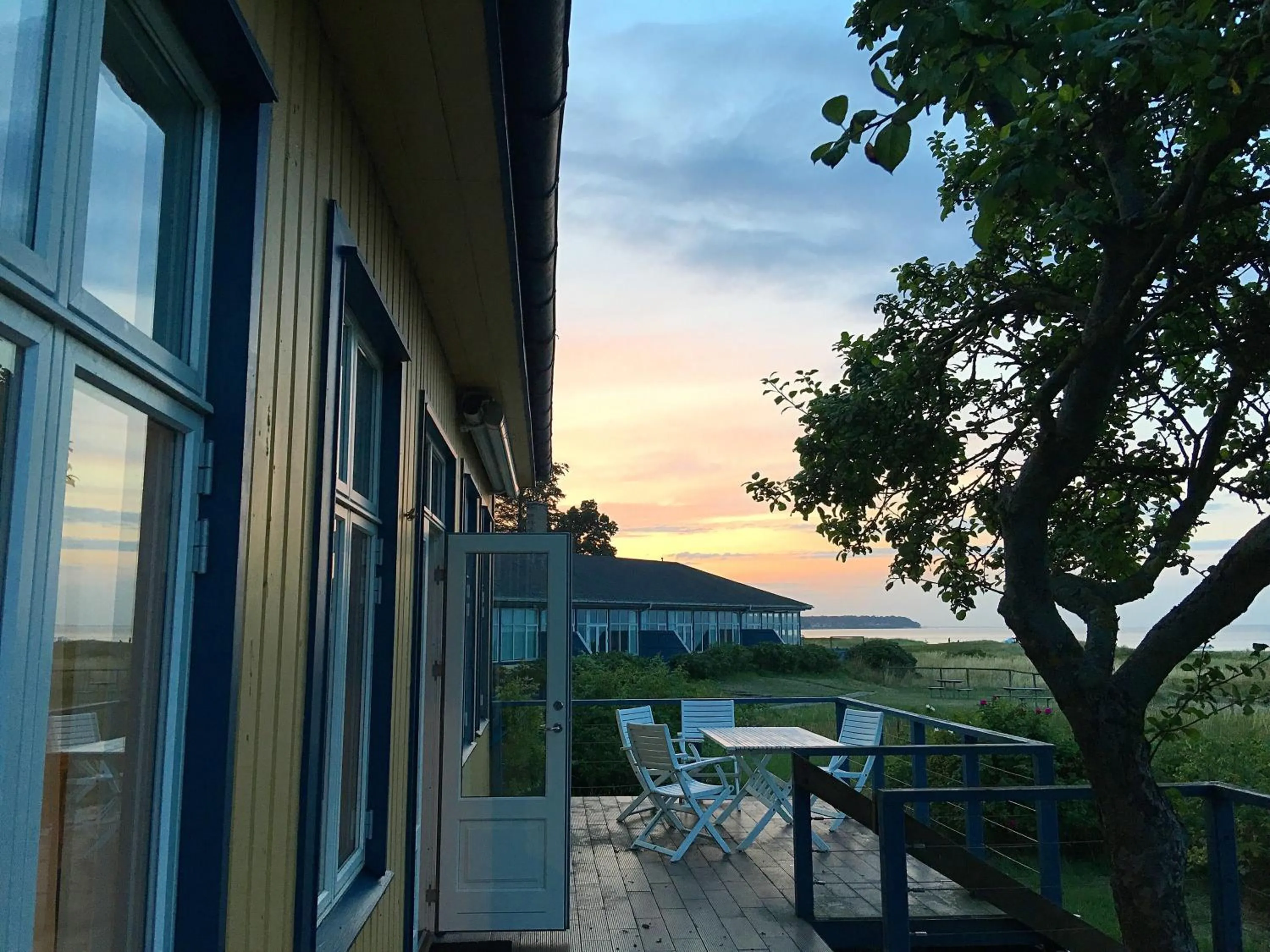 Balcony/Terrace in Skærven Beachfront Apartments and Cottage