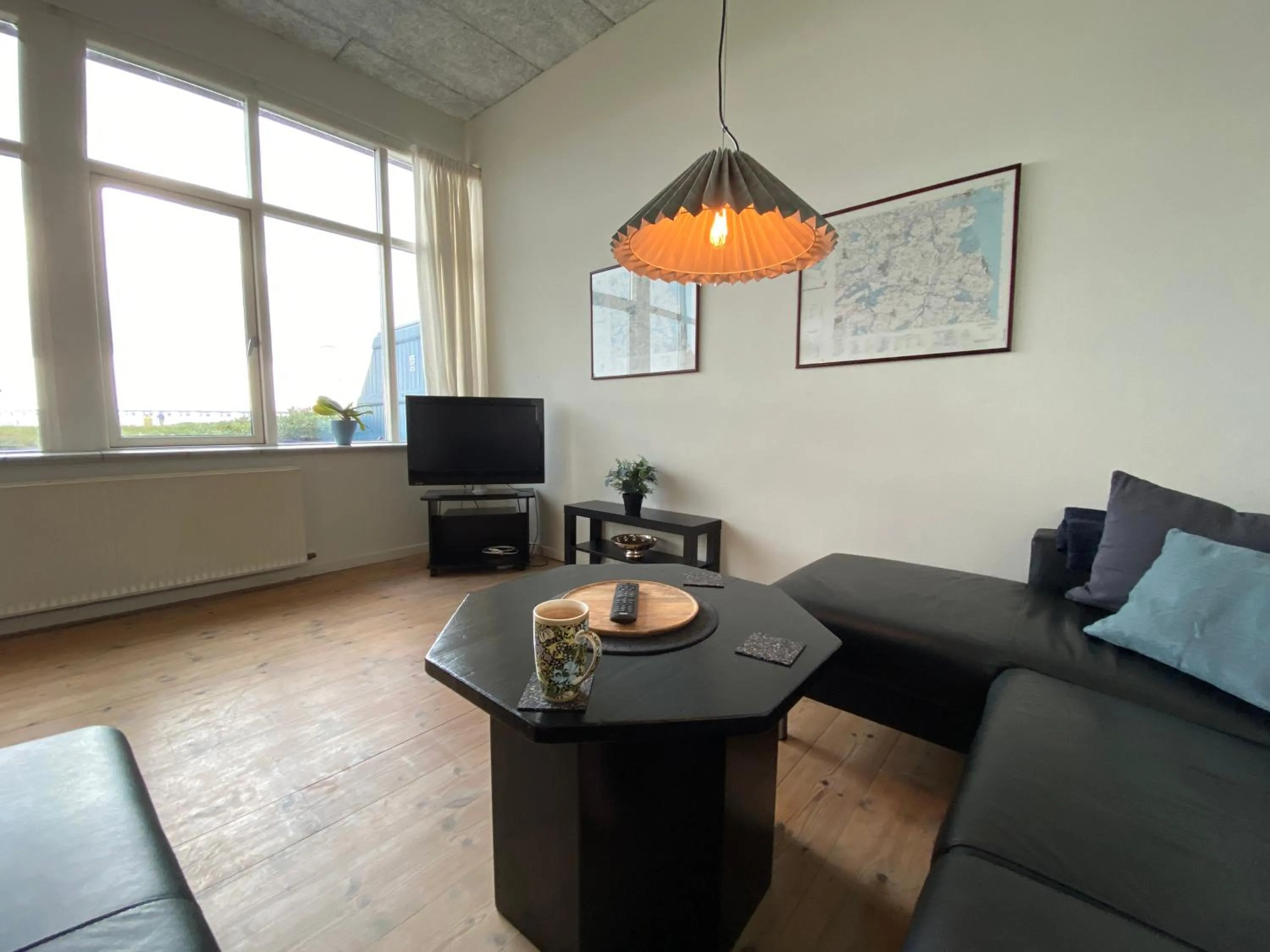 Living room in Skærven Beachfront Apartments and Cottage