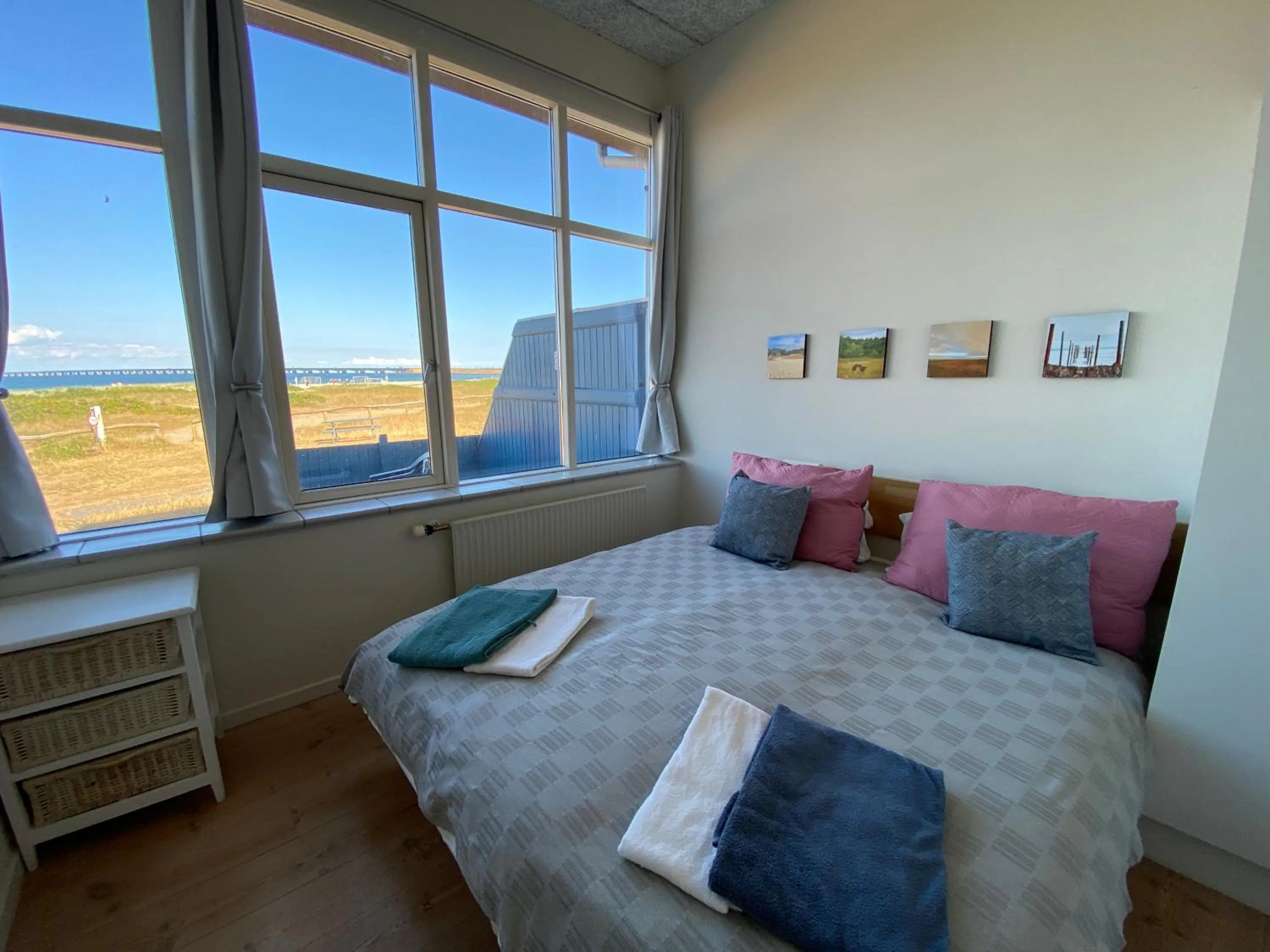 Bed in Skærven Beachfront Apartments and Cottage