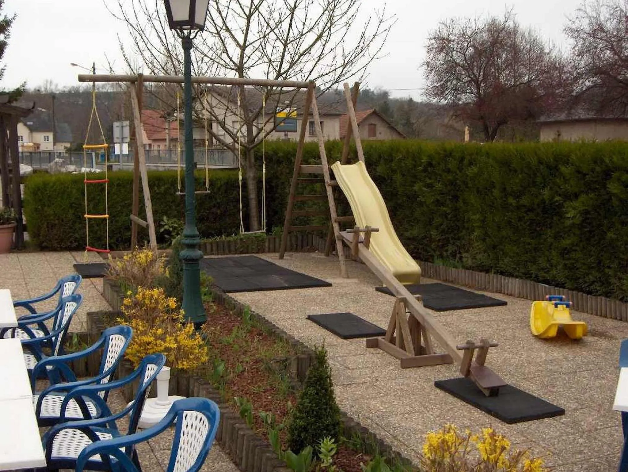 Children play ground in Hotel Restaurant De La Canner
