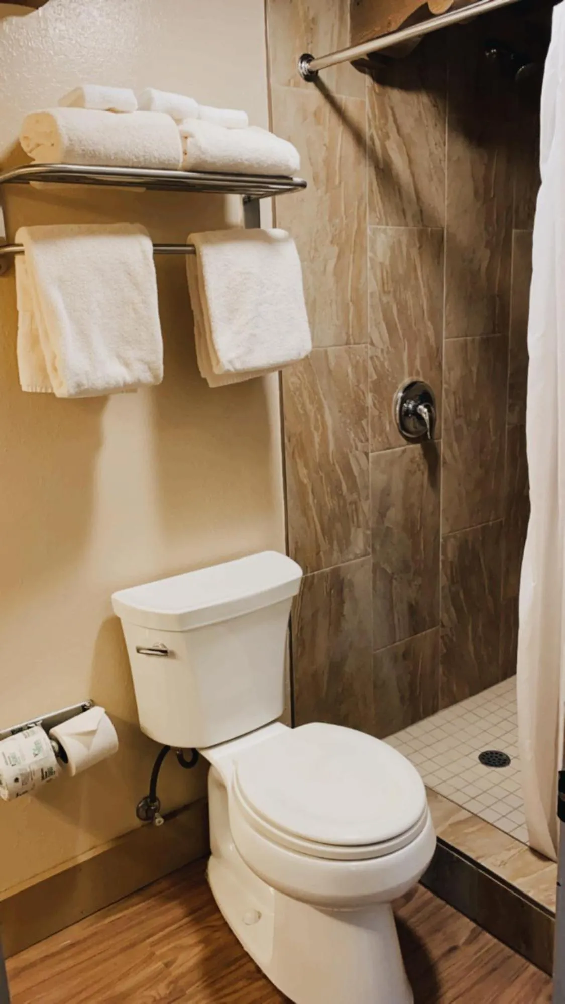 Bathroom in Chama Trails Motel