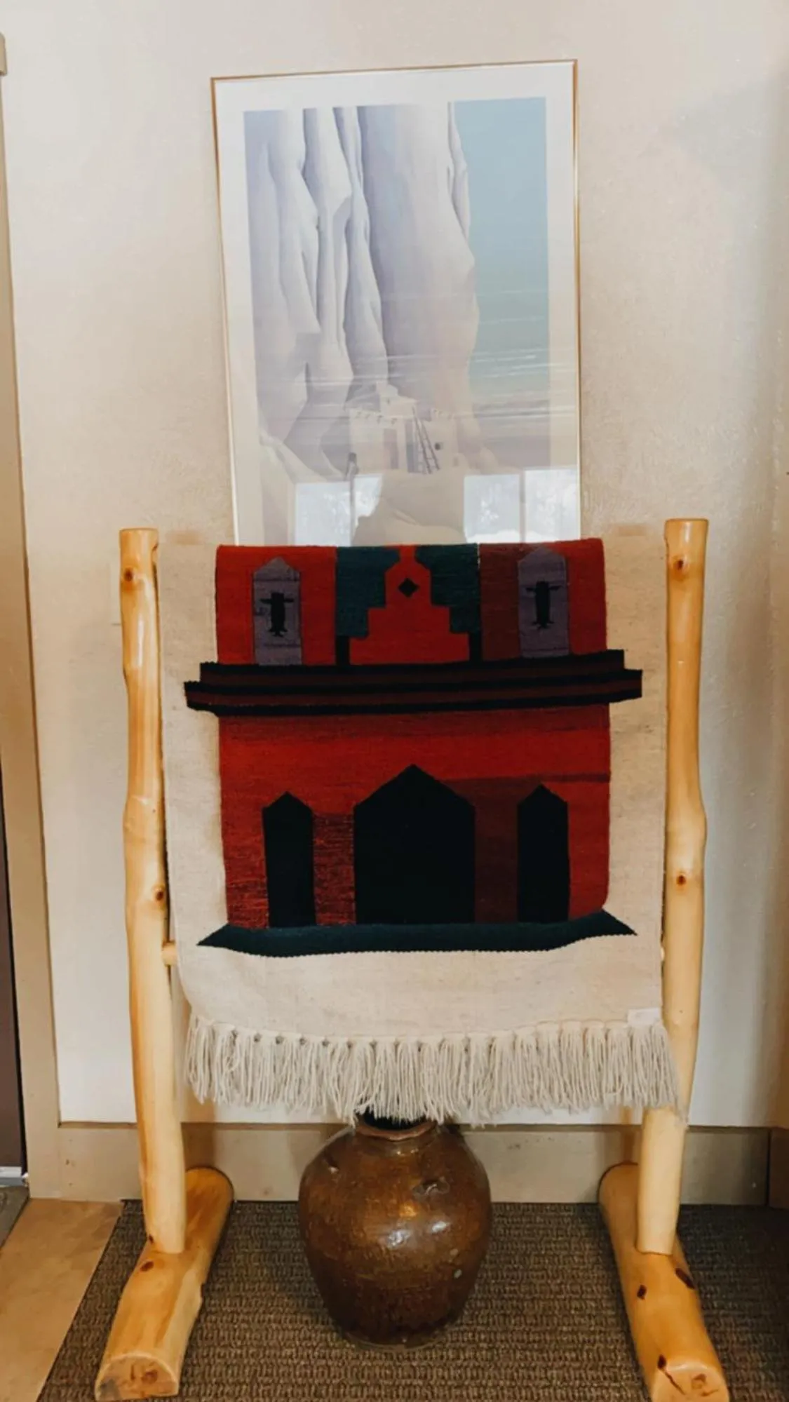 Decorative detail in Chama Trails Motel