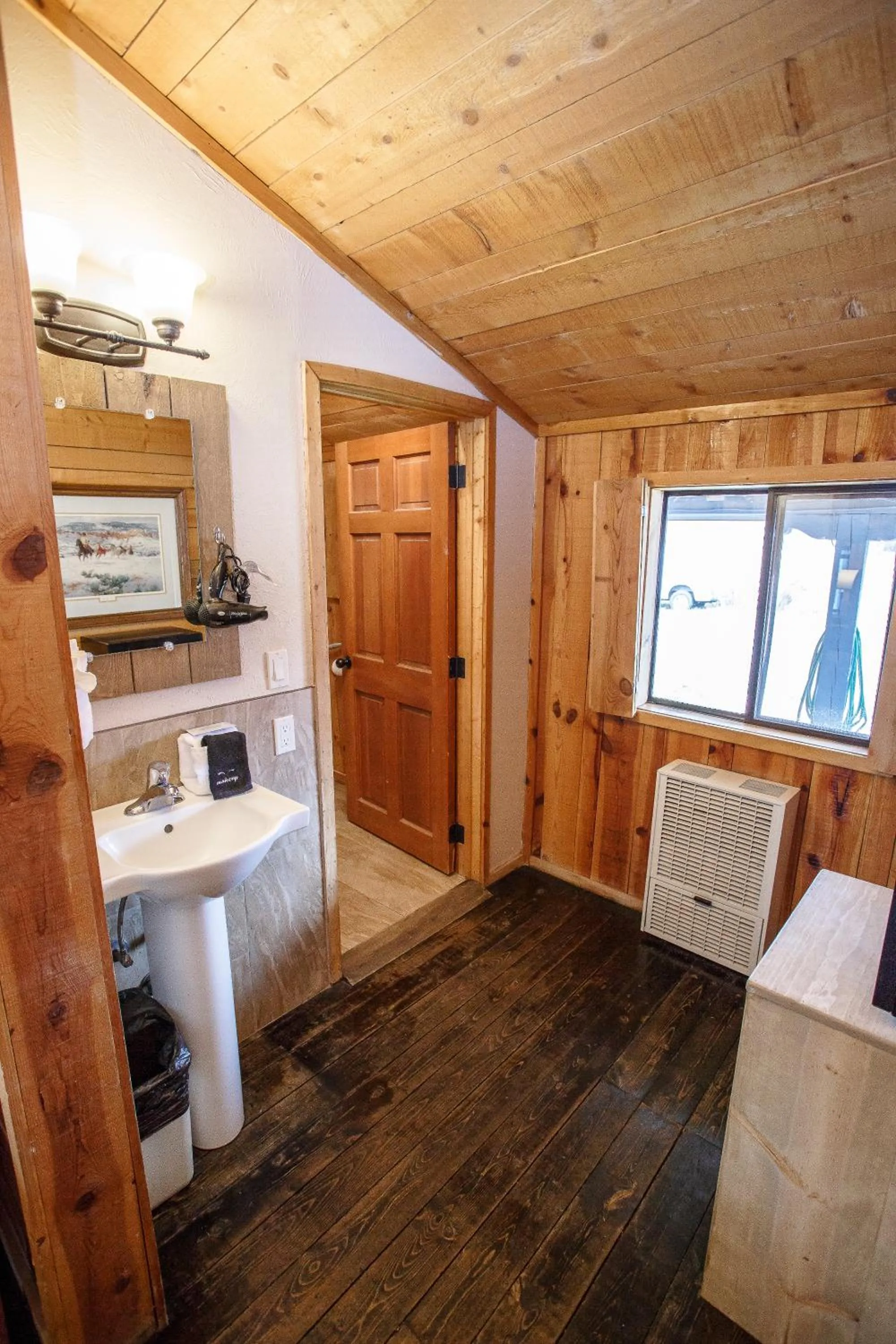 Bathroom in Chama Trails Motel