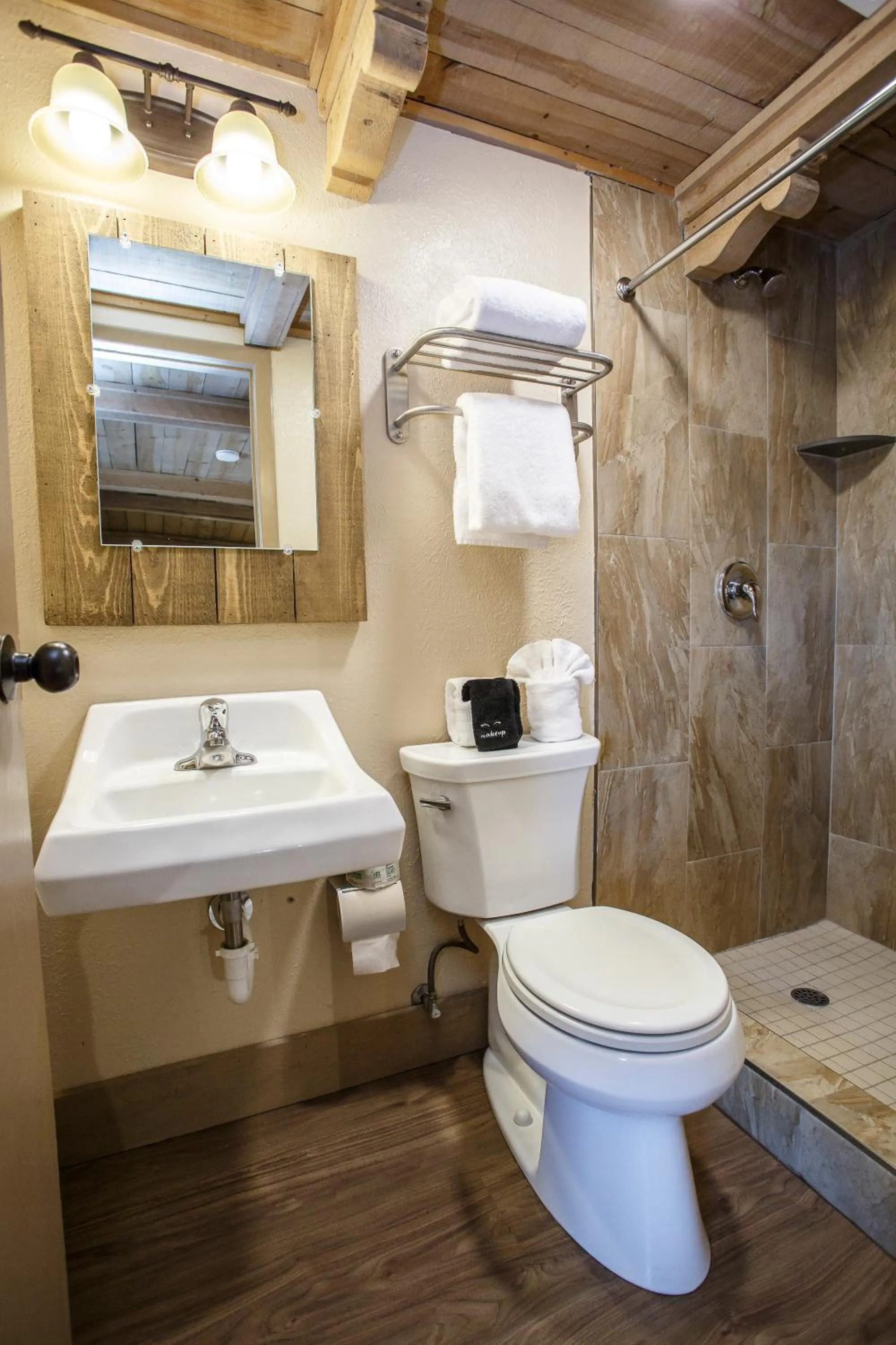 Bathroom in Chama Trails Motel