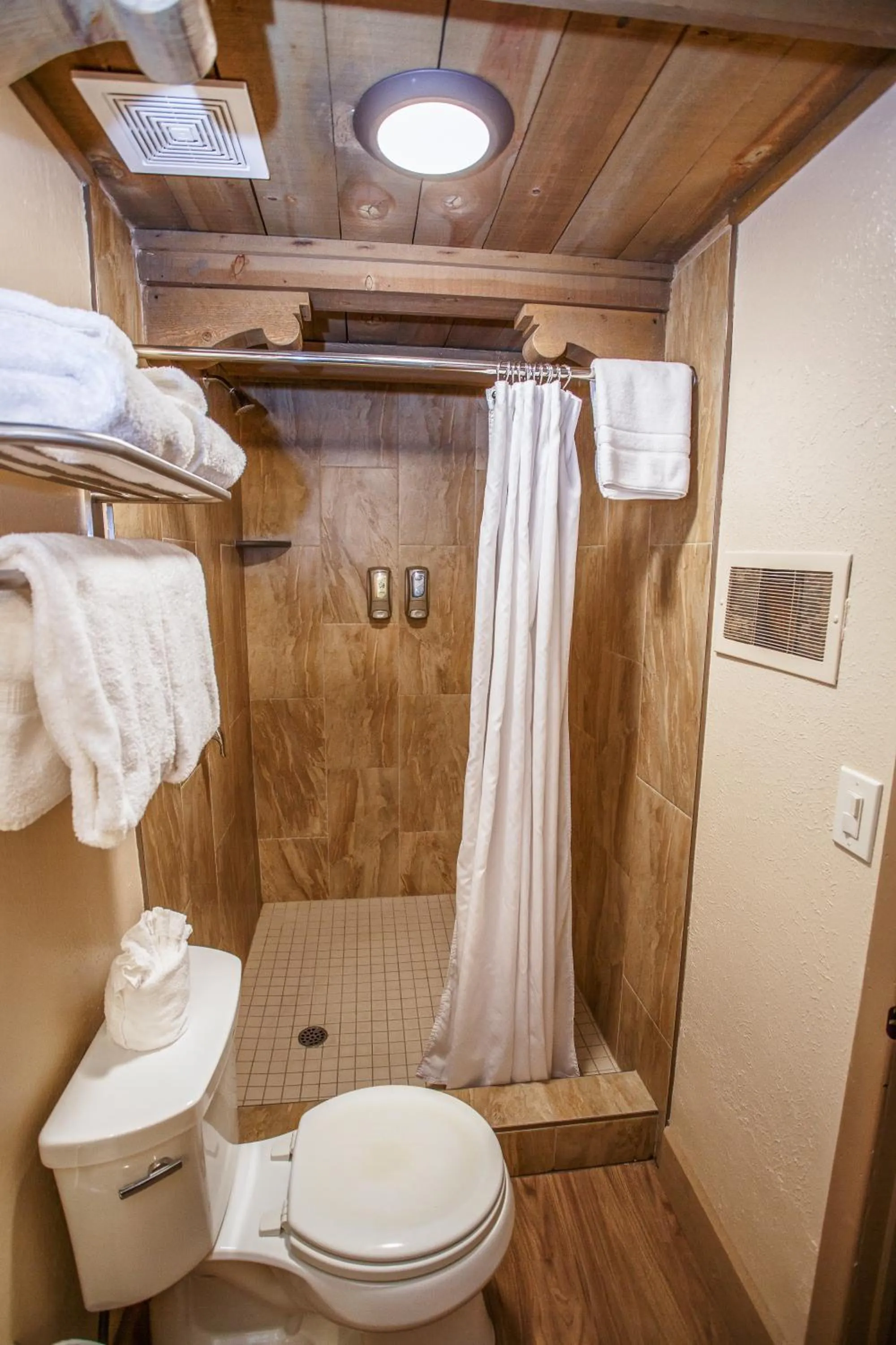 Bathroom in Chama Trails Motel