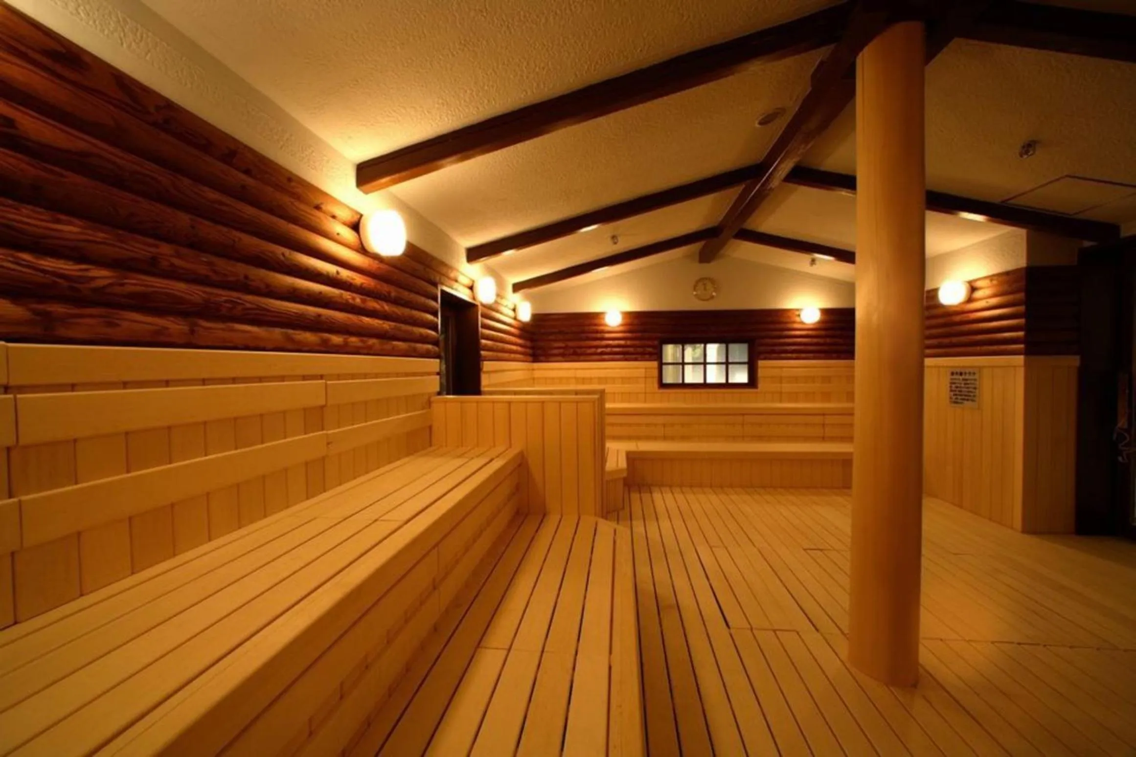 Sauna in Spa World HOTEL&RESORT
