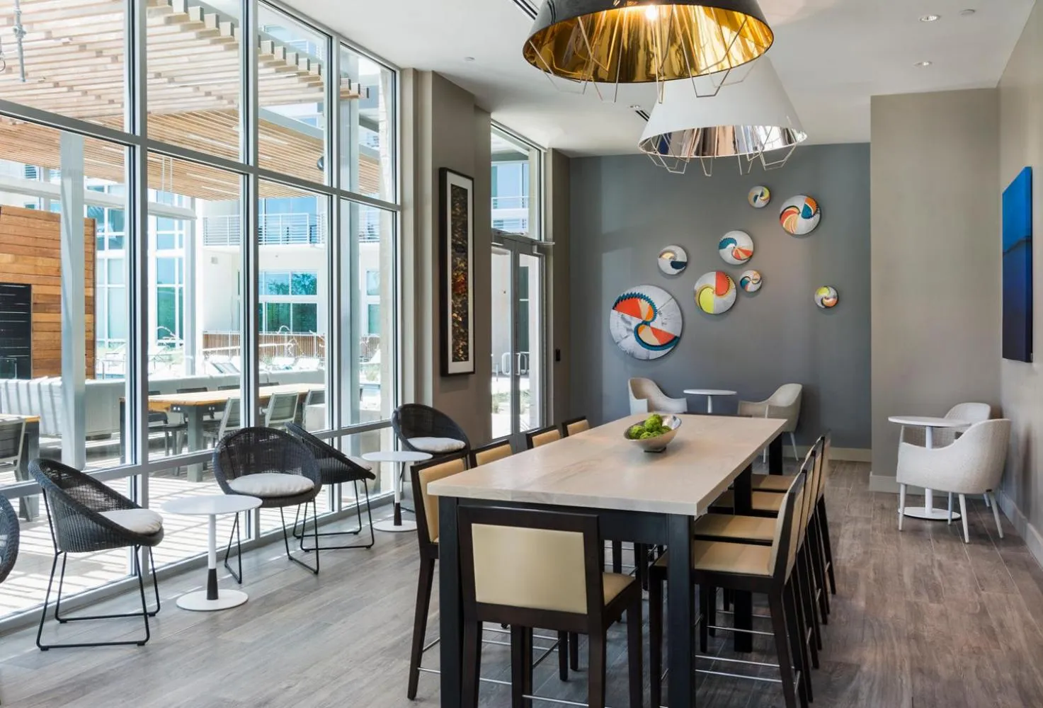 Seating area in Mint House Dallas - Victory Park