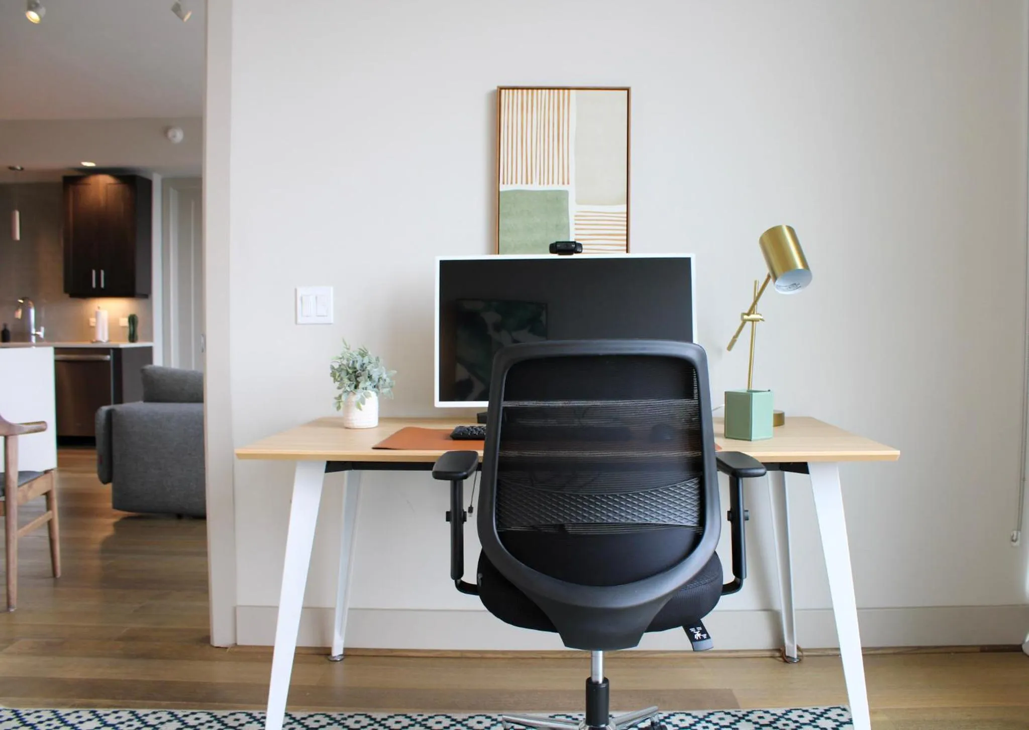 Living room in Mint House Dallas - Victory Park