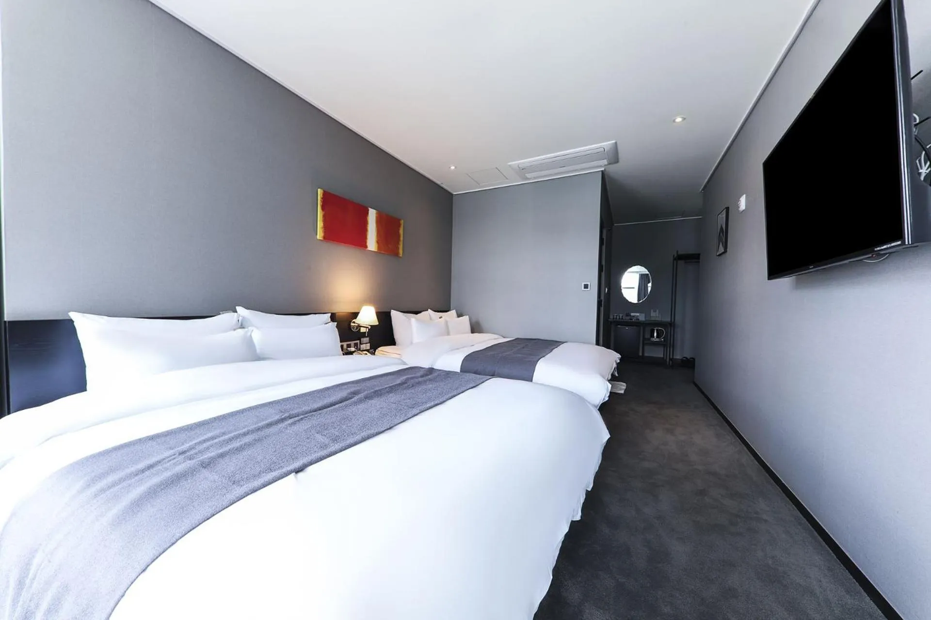 Bed in Ocean The Point Hotel Busan