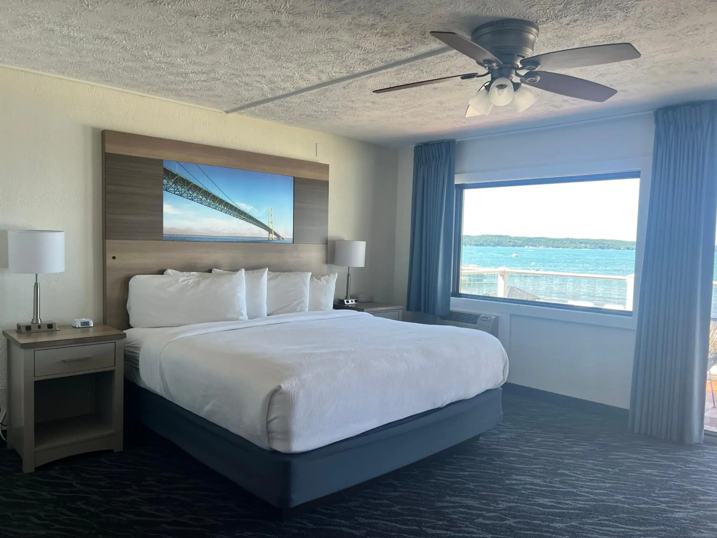 Beach View Balcony Deluxe King in The Beach Haus - Traverse City Beach View Balcony Deluxe King in The Beach Haus - Traverse City