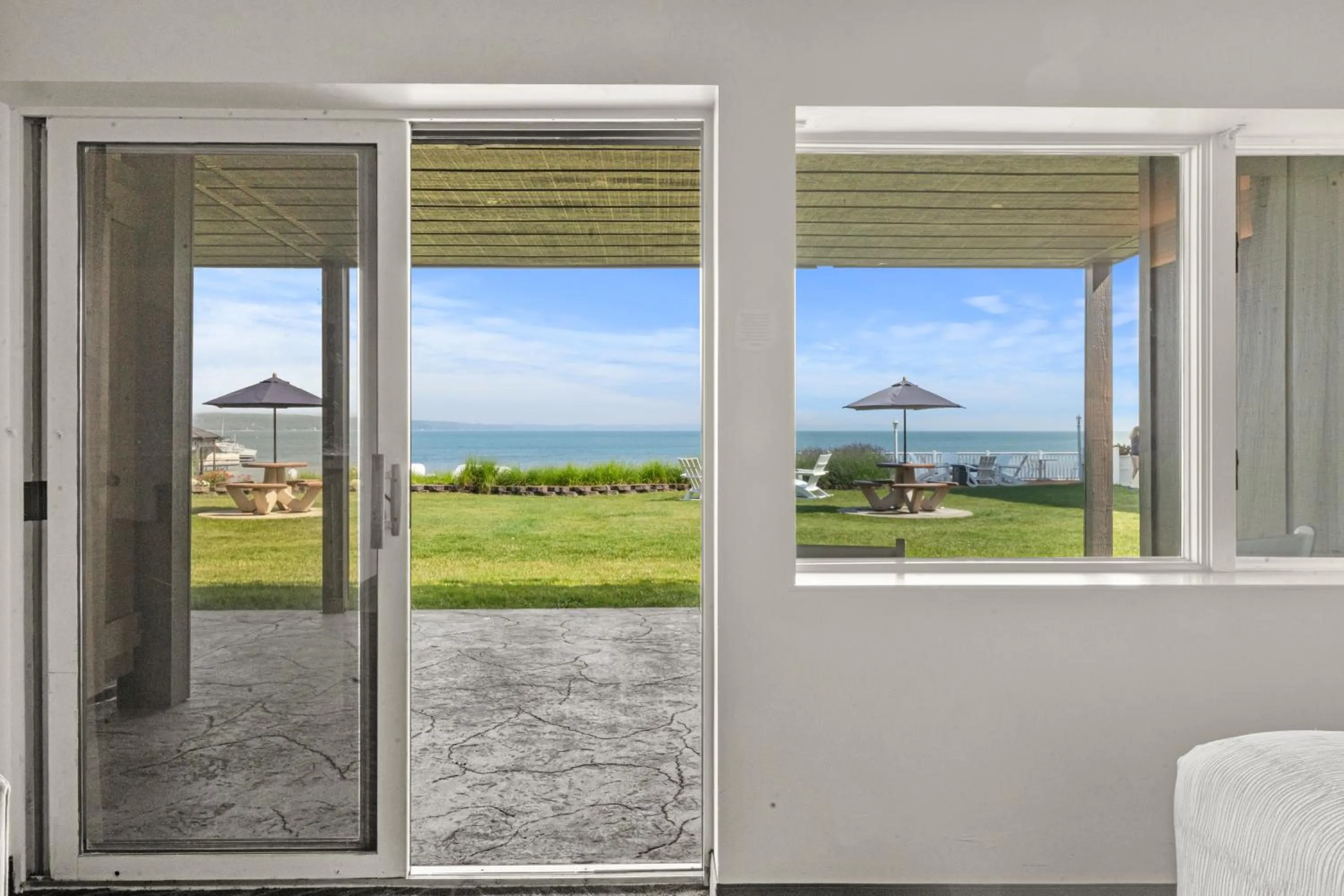 Patio in The Beach Haus - Traverse City