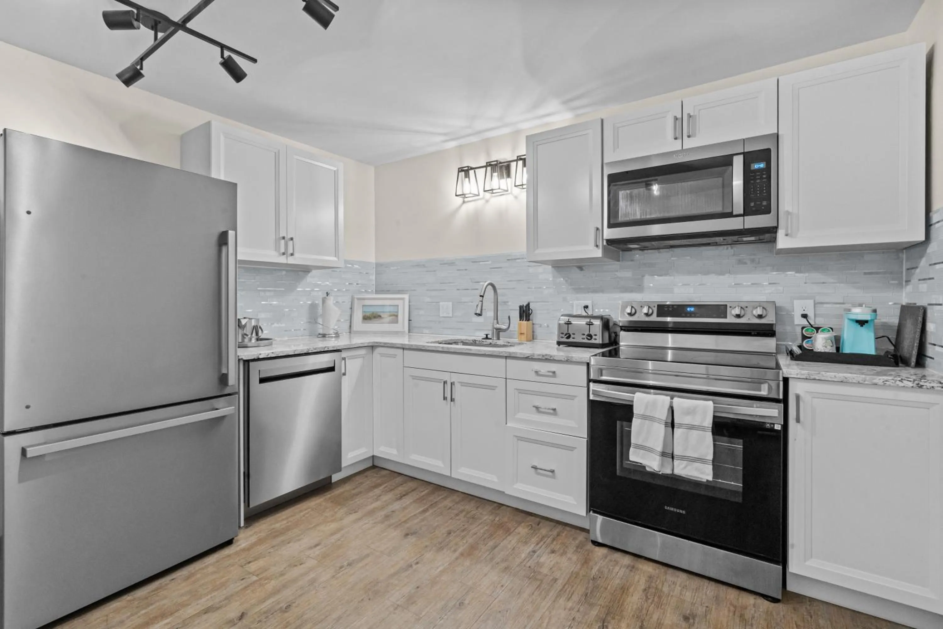 kitchen in The Beach Haus - Traverse City