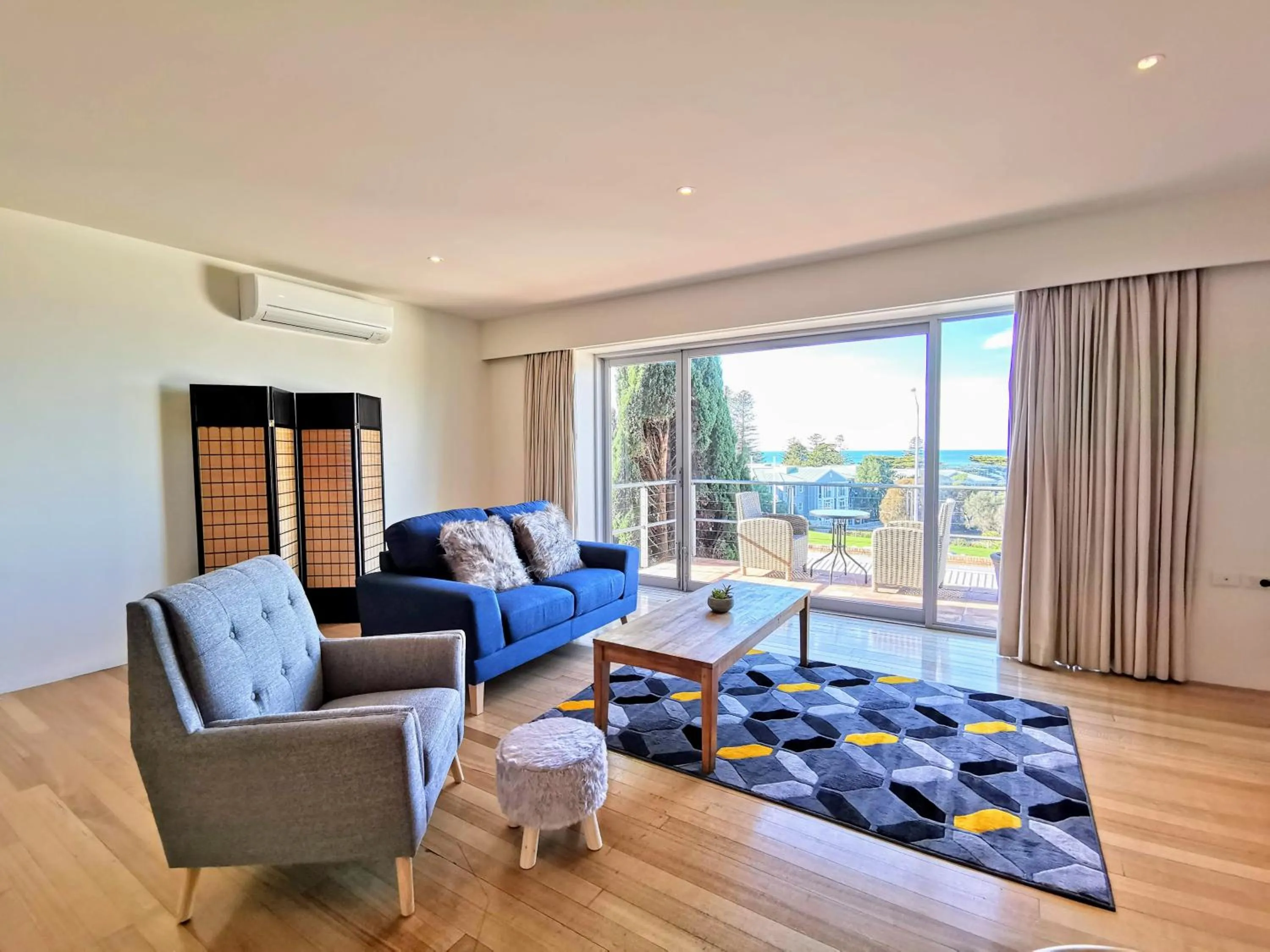 Living room in Phoenix Apartments