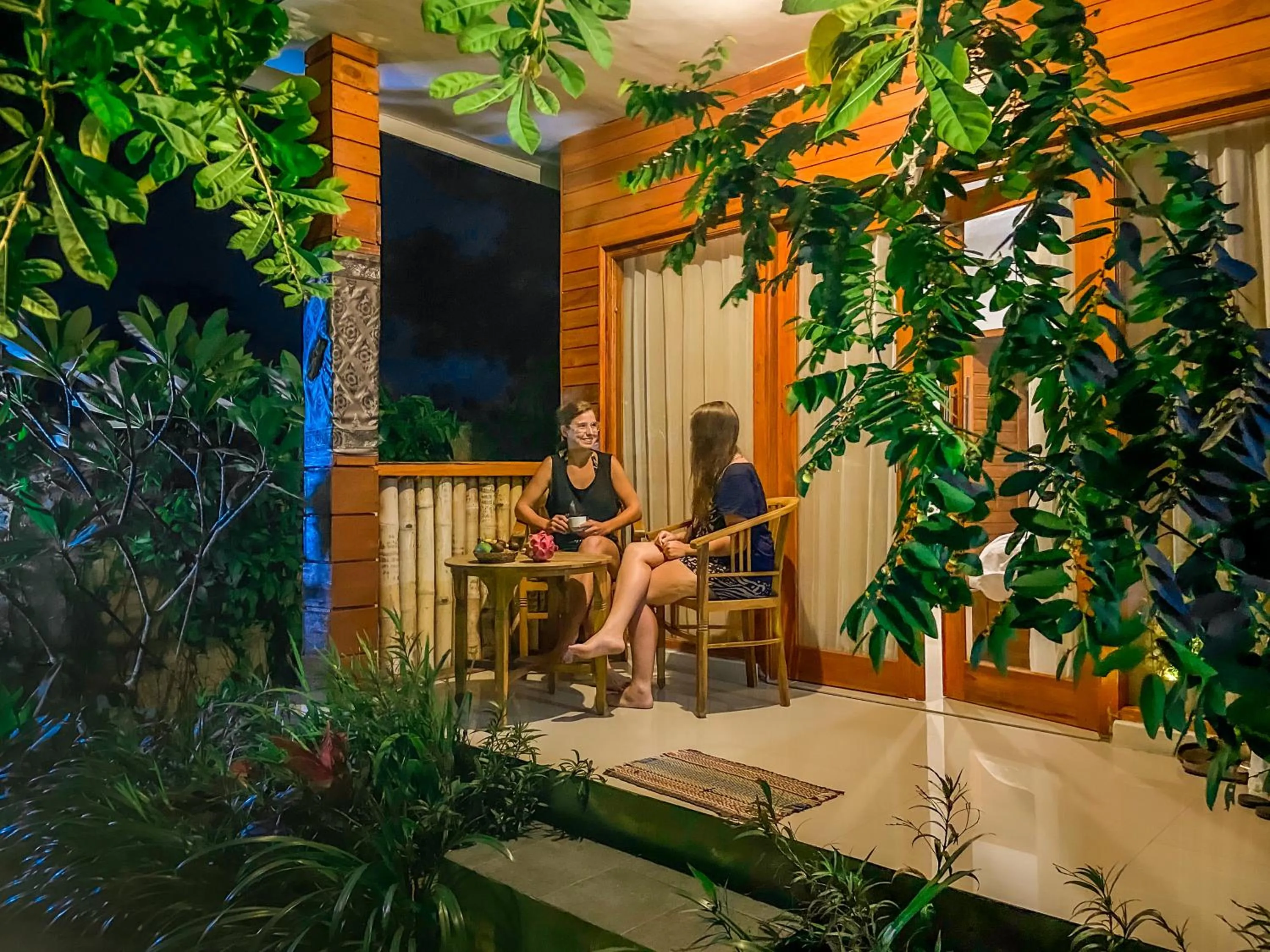 Patio in Bhavana Cottage