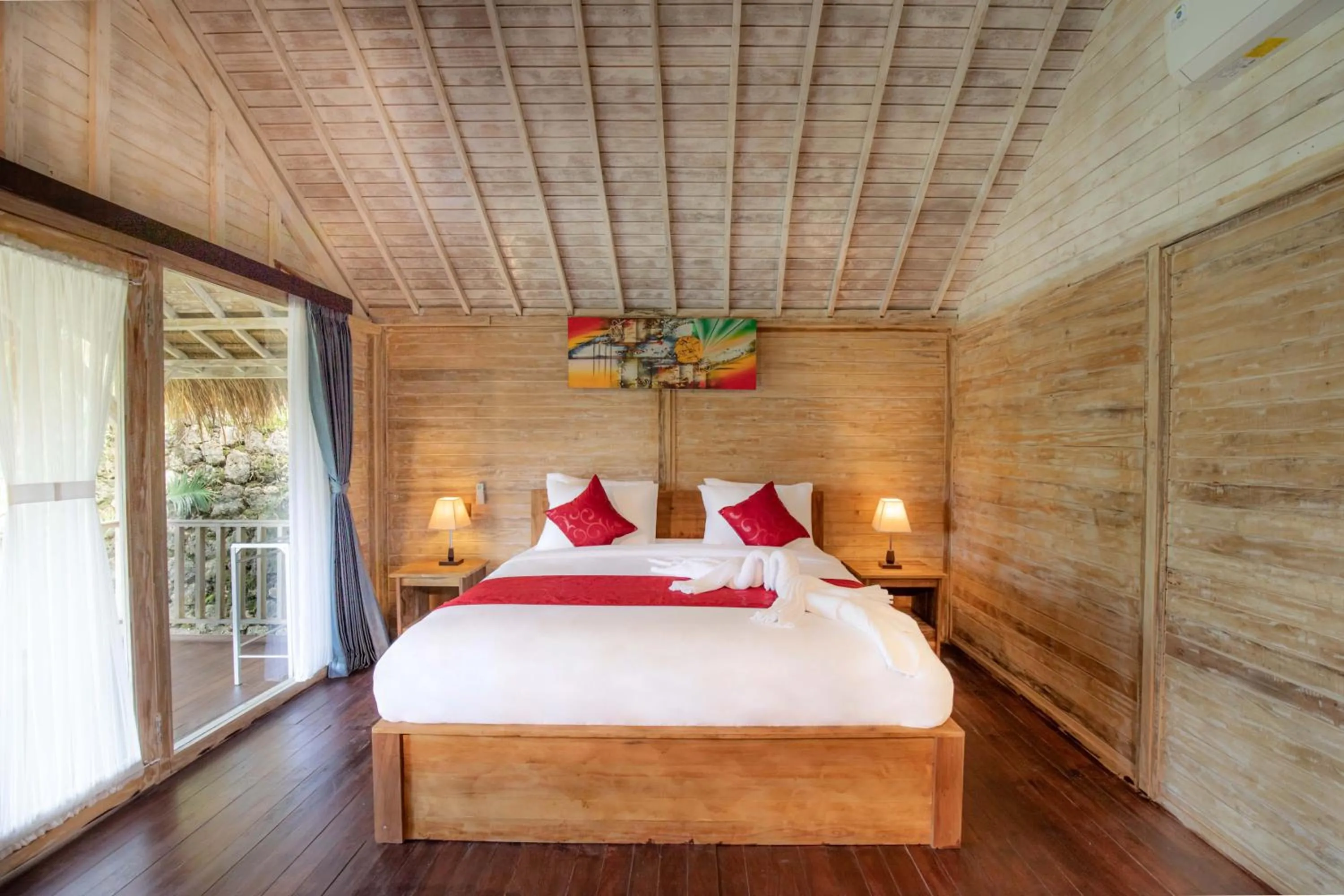 Bedroom, Bed in Bhavana Cottage