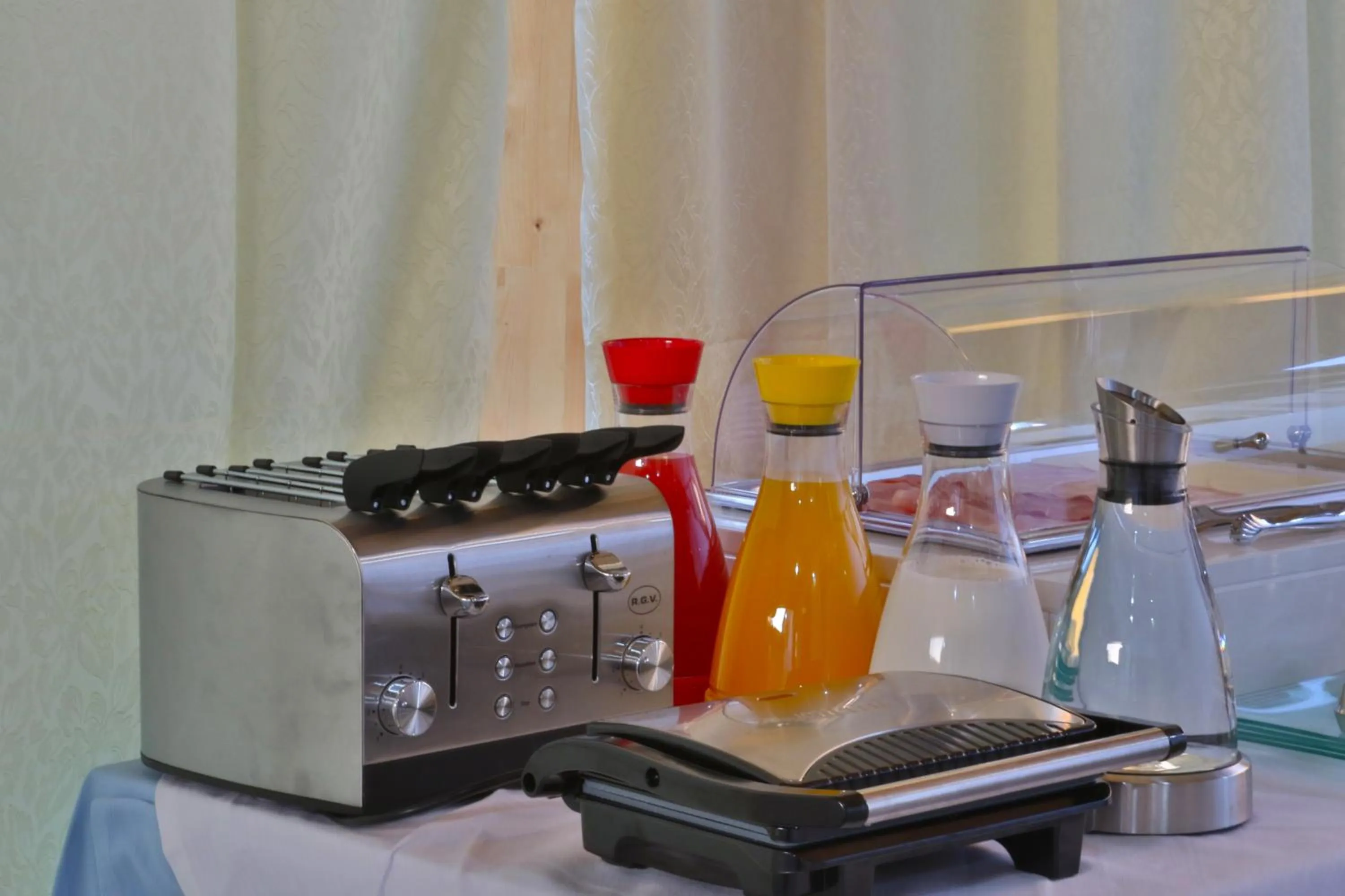 Food and drinks in B&B Sole E Luna