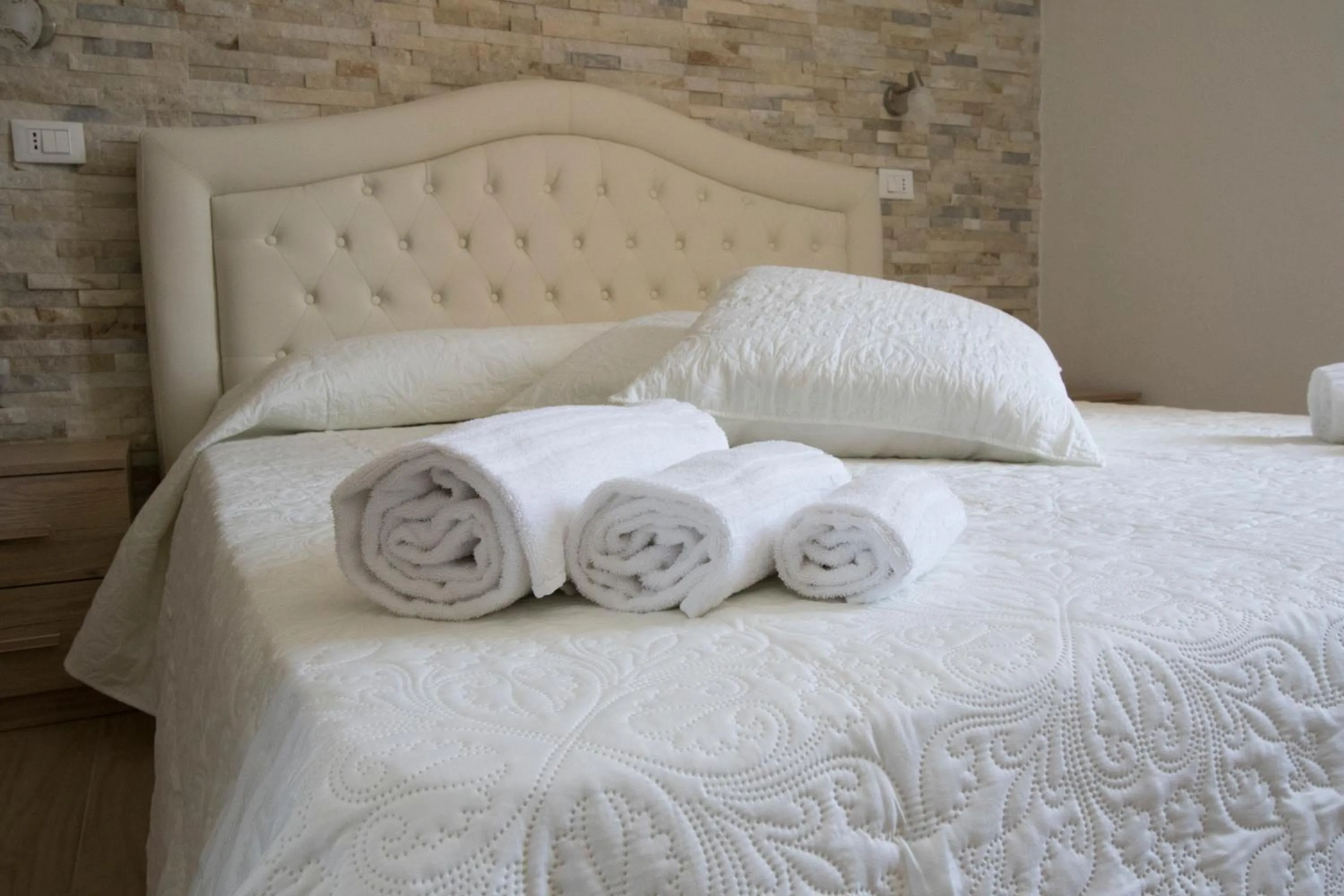 Bed in B&B Sole E Luna