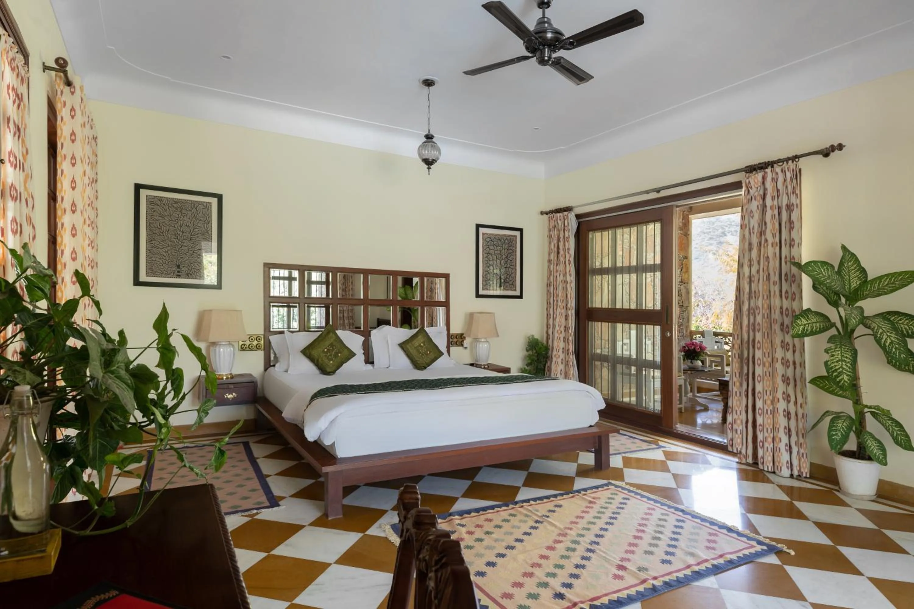 Bedroom, Bed in Vatsalya Vihar - A Luxury Pool Villas Resort