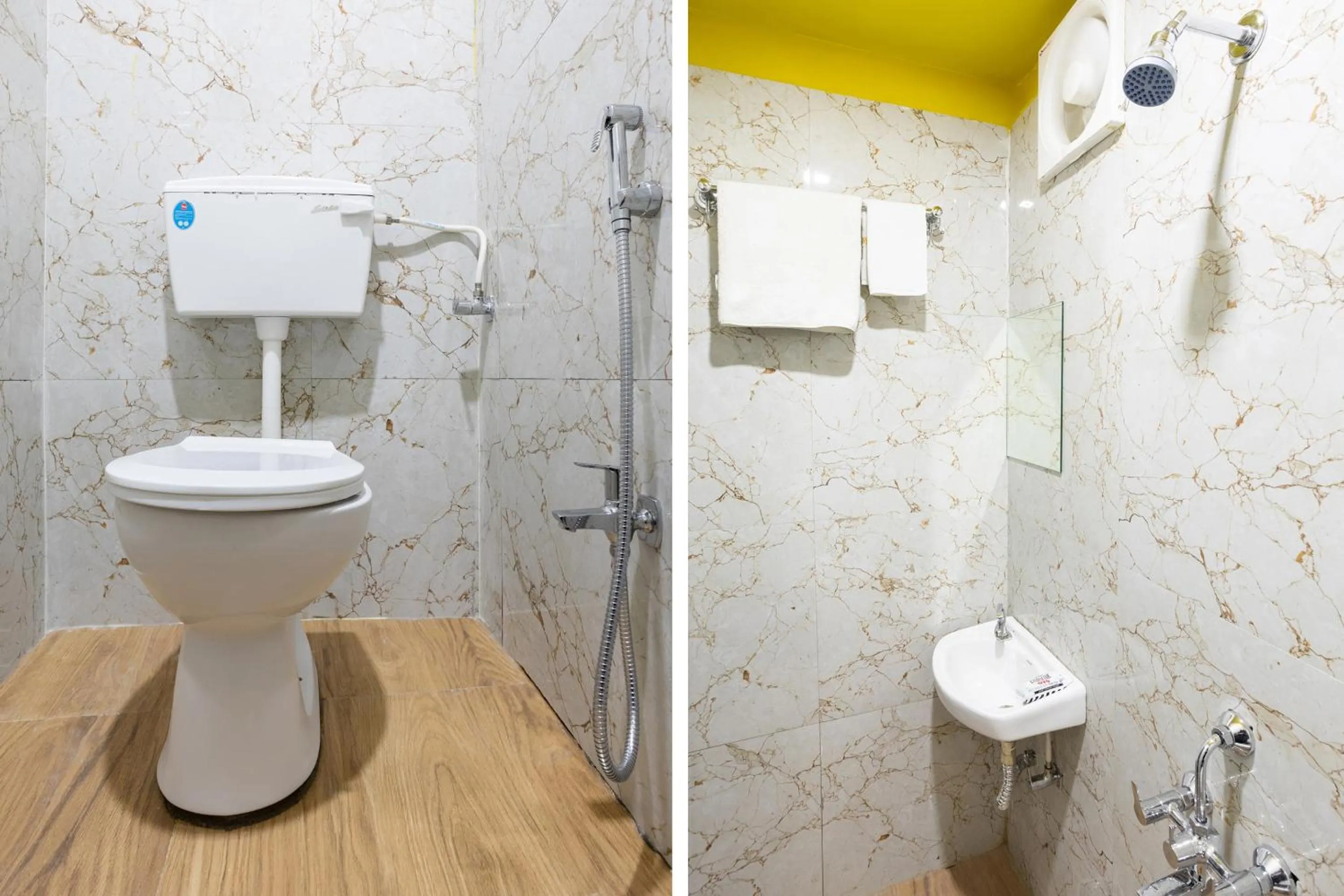 Bathroom in Hotel O Savitri Regency