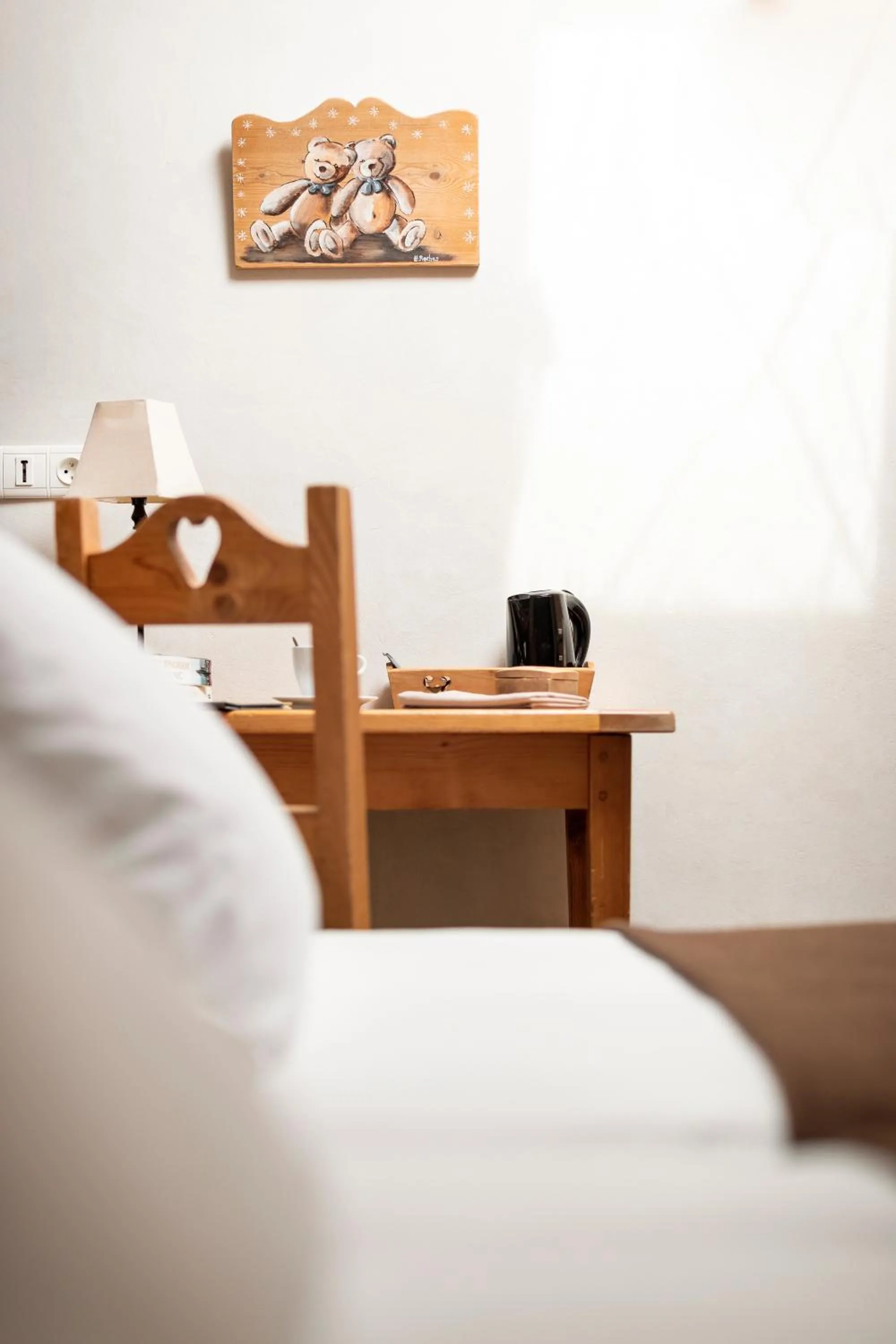 Bed in Logis La Croix-Saint-Maurice