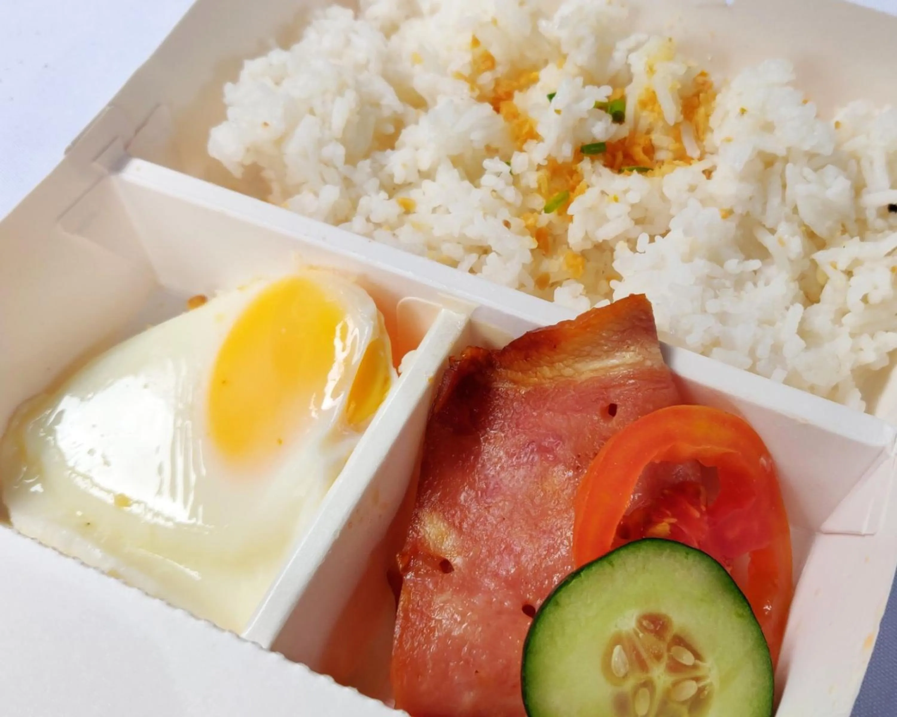 Asian breakfast, Food in RedDoorz near Osmeña Hway2 - Quarantine Hotel